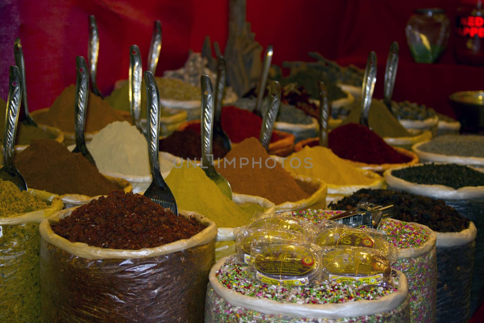 Spice Indian bazaar  Anjuna Market  Goa by mcherevan