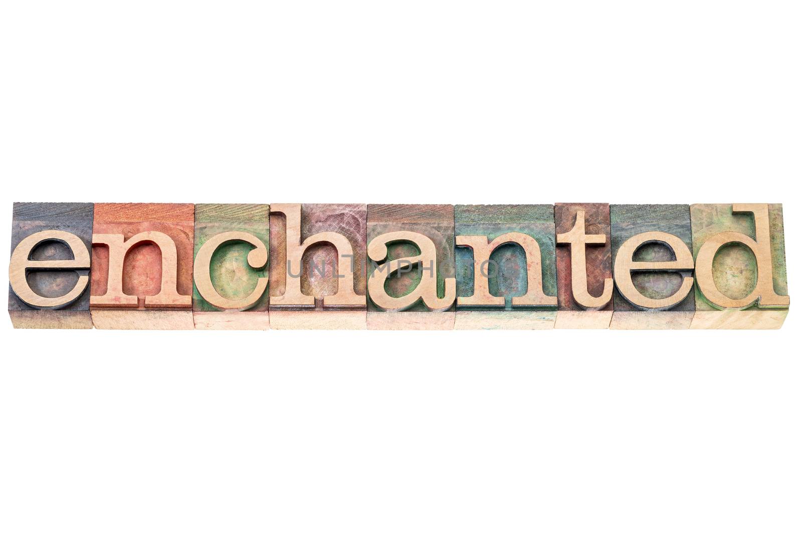 enchanted word typography by PixelsAway