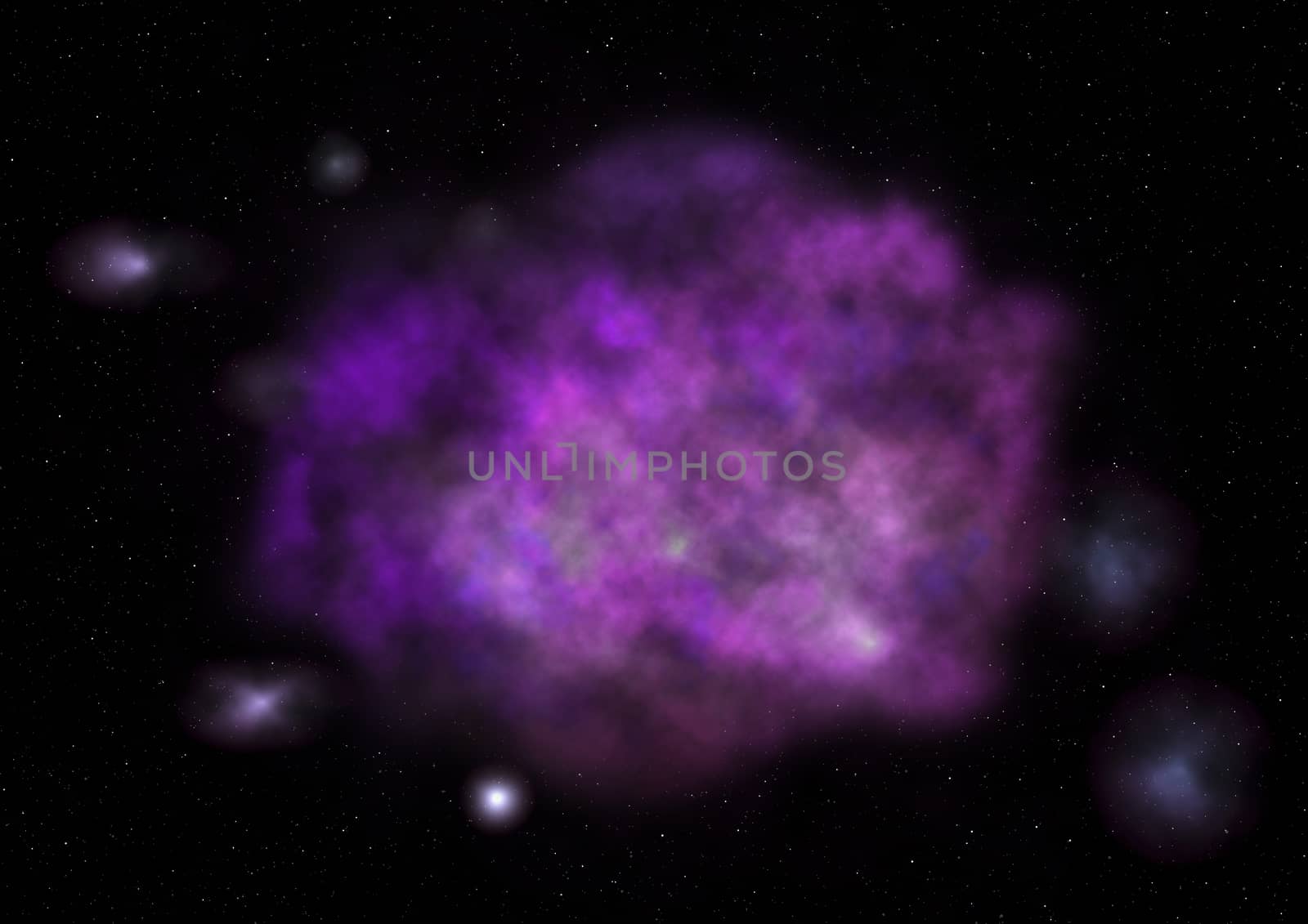 Star field in space a nebulae and a gas congestion. "Elements of this image furnished by NASA".