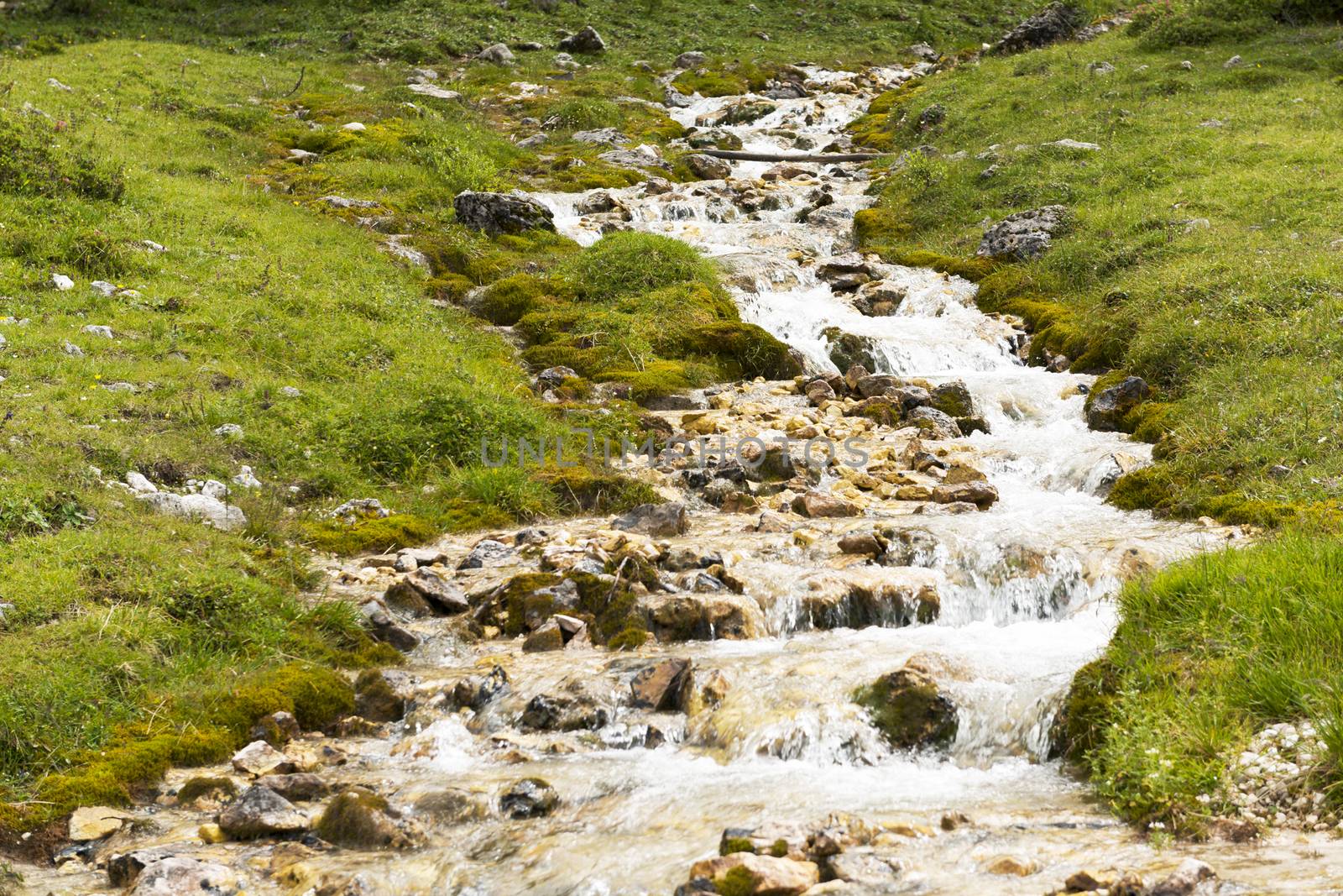 River on the meadow by Mdc1970