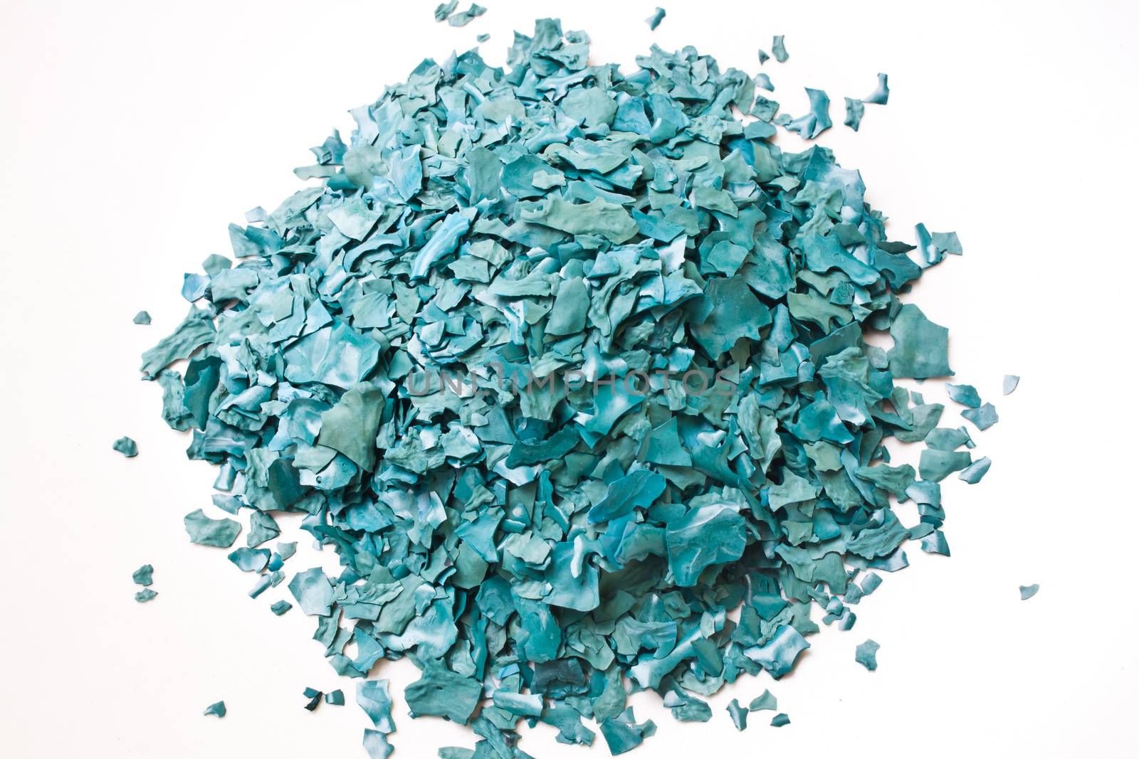 Texture of Spirulina platensis Sun Dried Flake