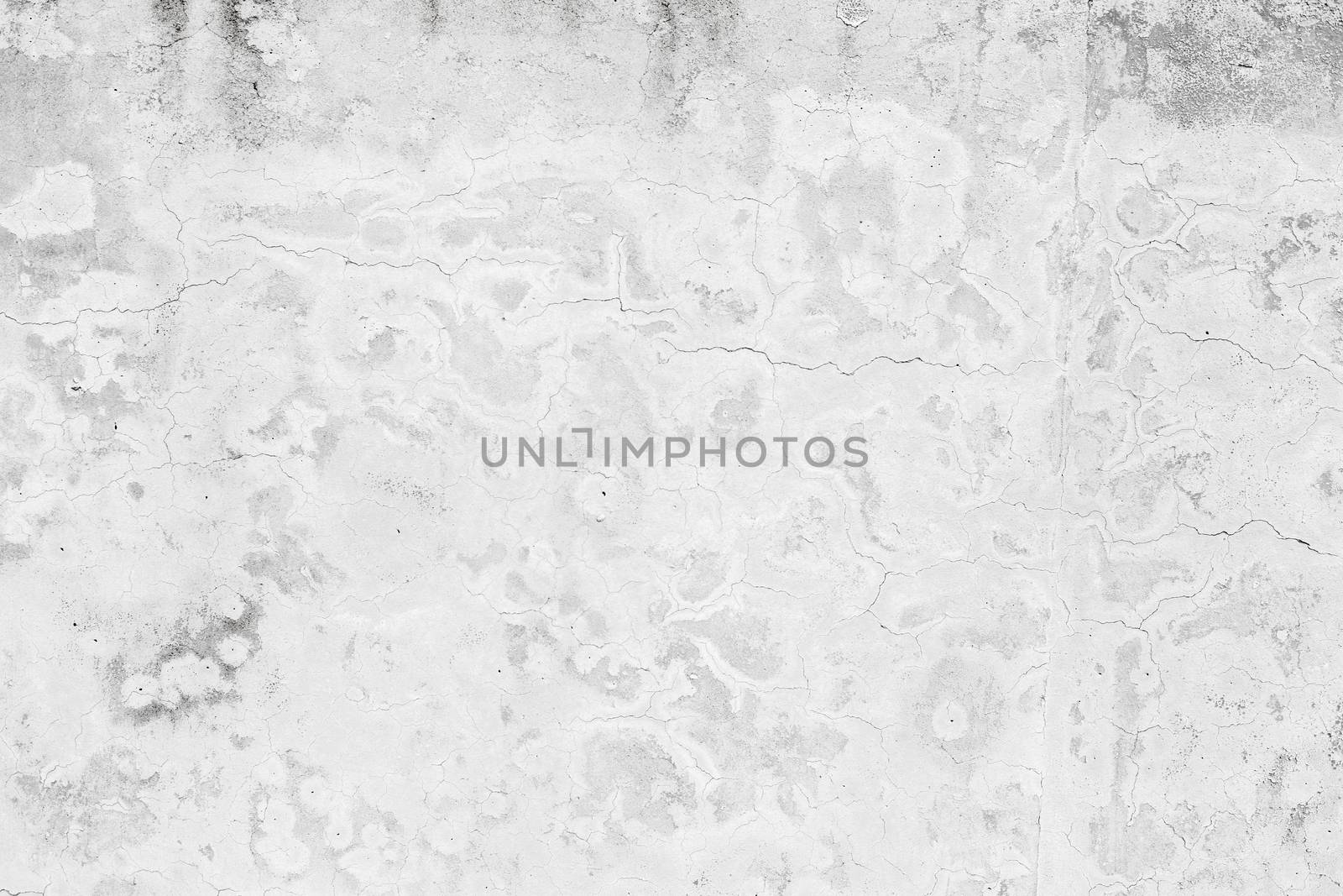 Grungy white concrete wall background by H2Oshka