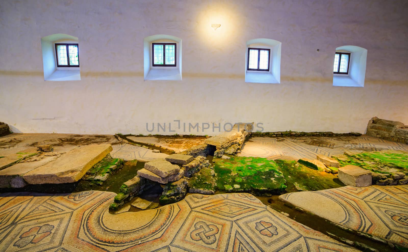 AQUILEIA, ITALY - MAY, 01: Aquileia National Archaeological Museum, UNESCO World Heritage Site on May 01, 2015