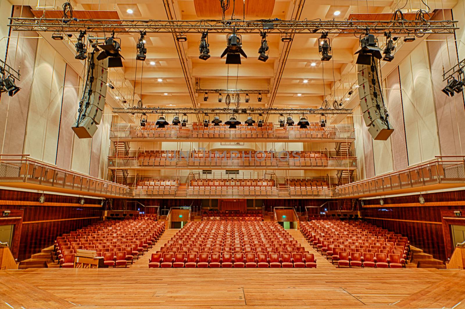 Studio 4 in the famous Flagey Building (the former house of the Radio)