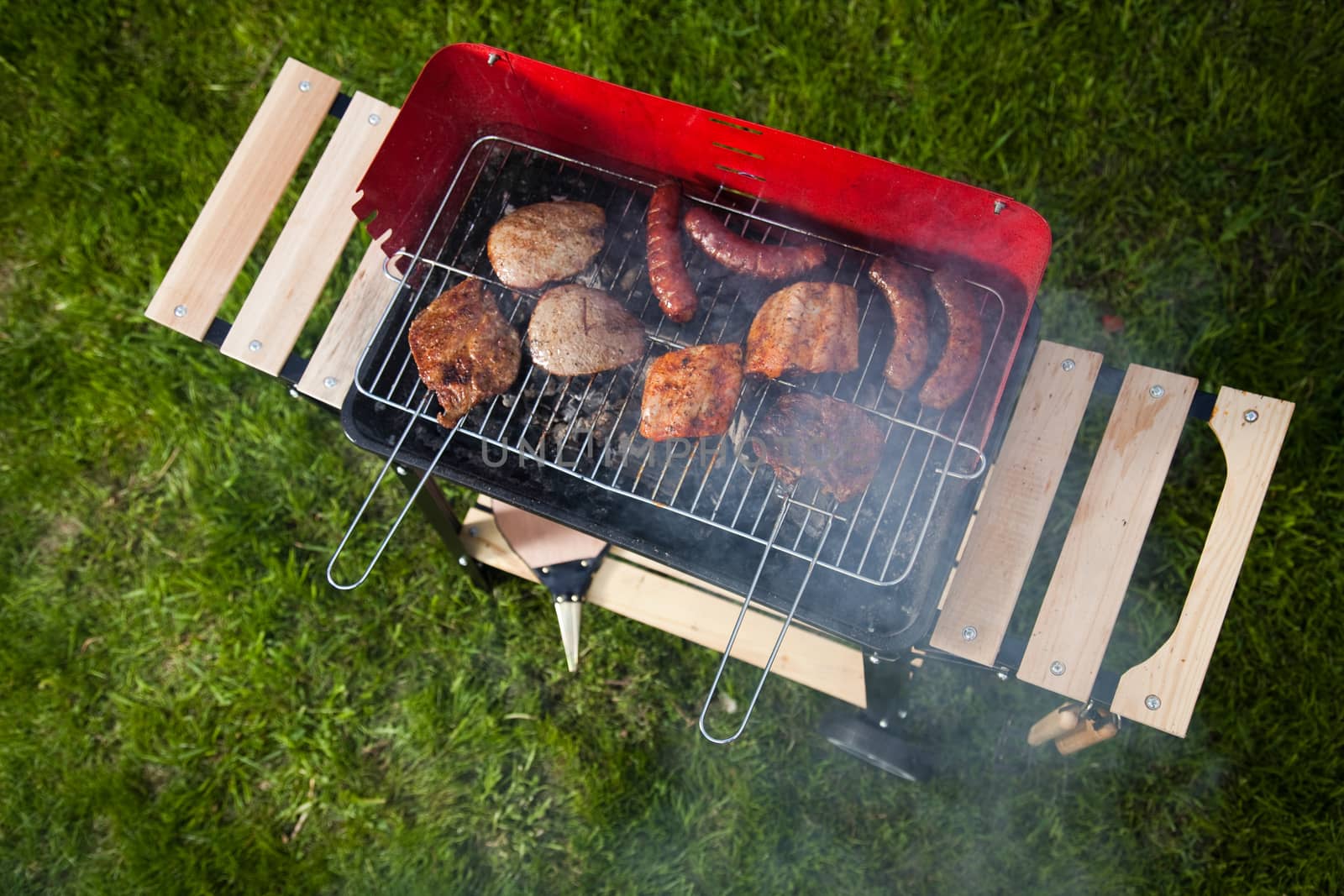 Grilling time, Grill, bright colorful vivid theme