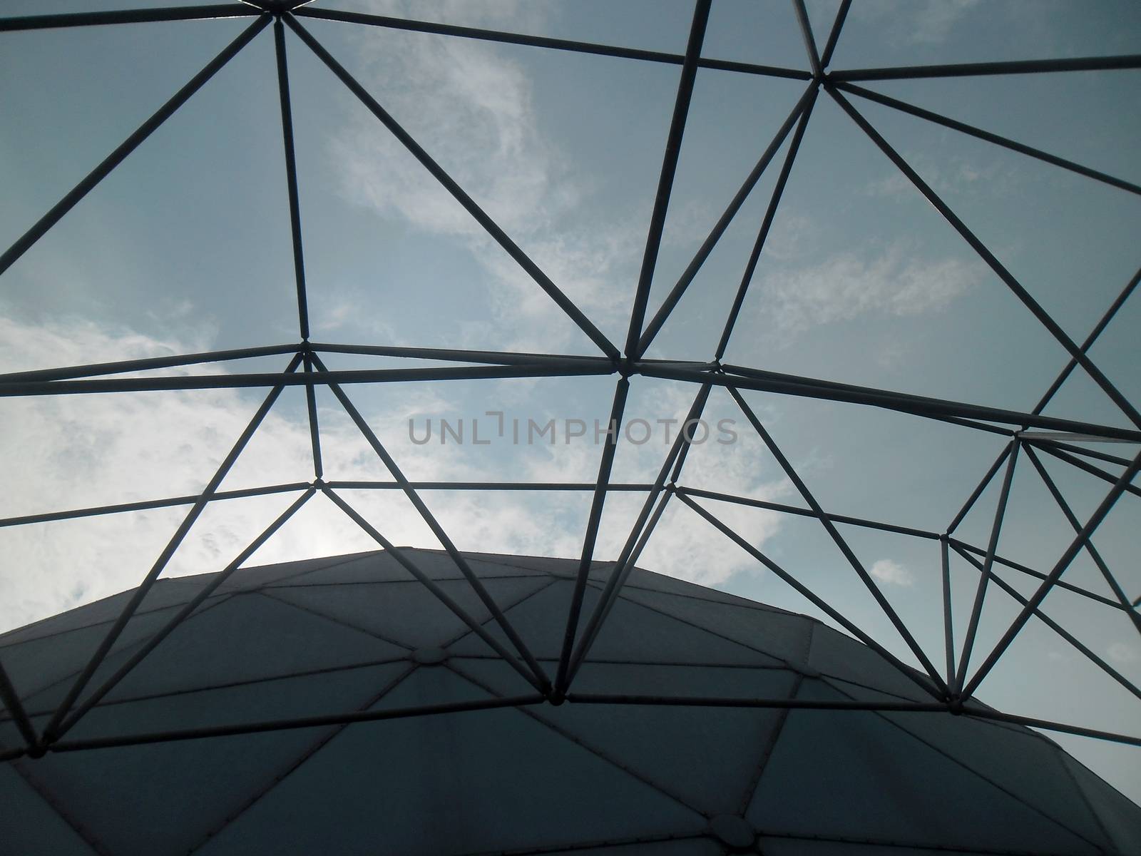 View of an atrium in a modern building