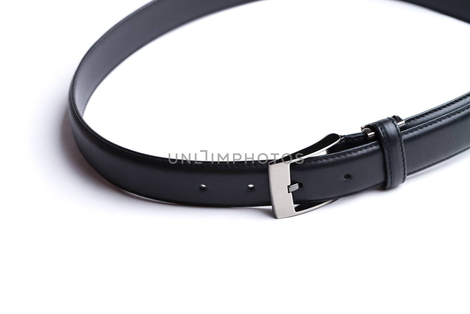 Black Leather Belt by justtscott