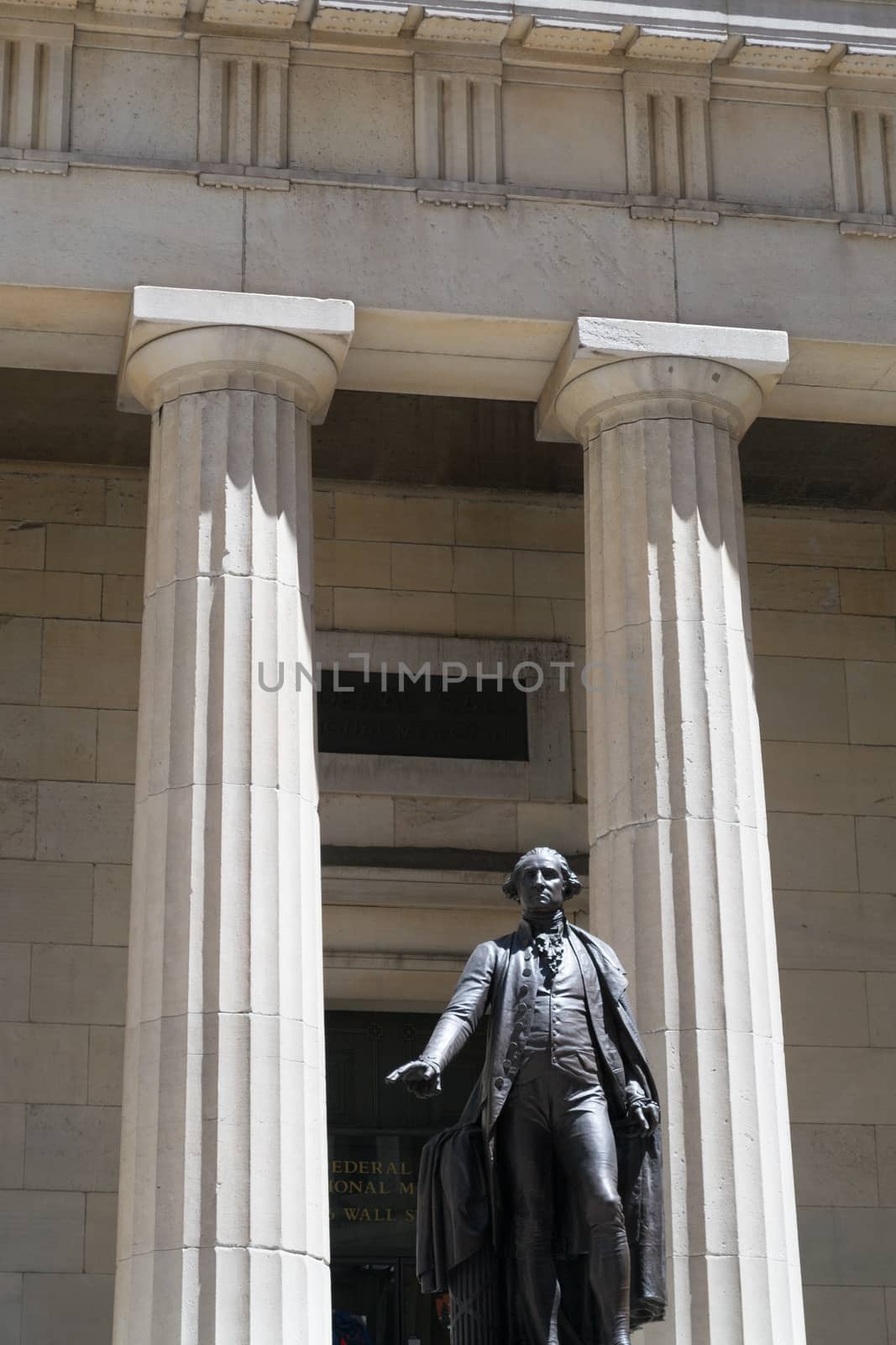 Federal Hall National Memorial was built in the 1700. In front of this building was G. Washington Inaguration as president.