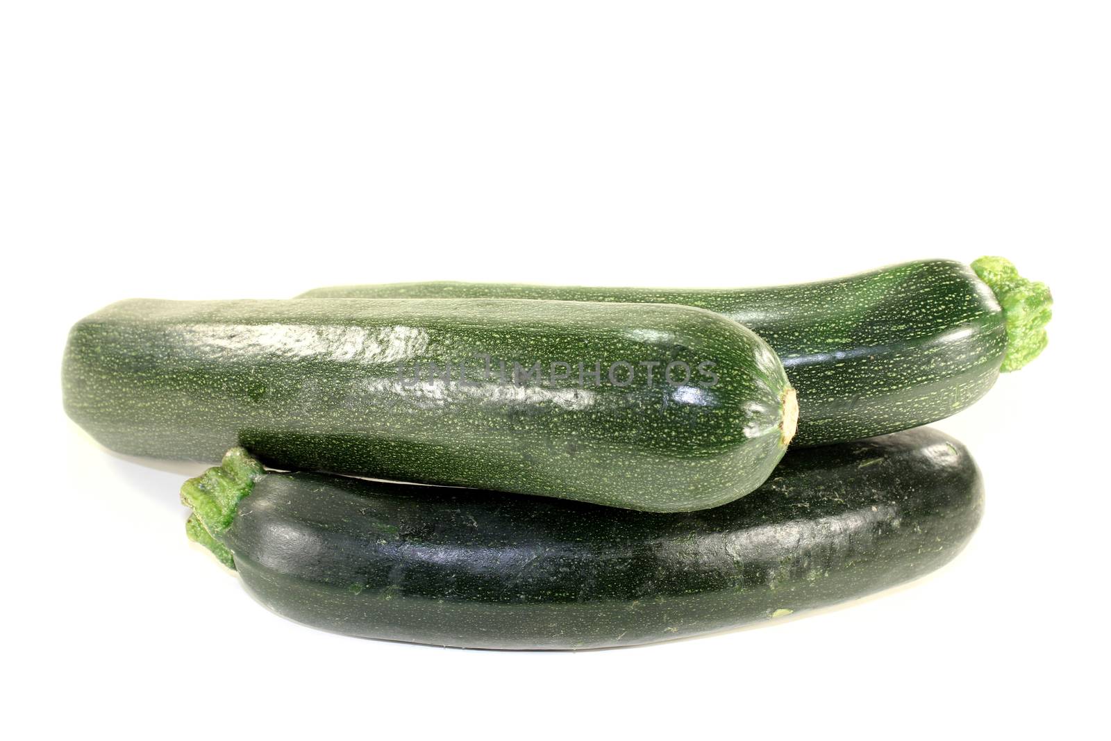 fresh green zucchini by discovery