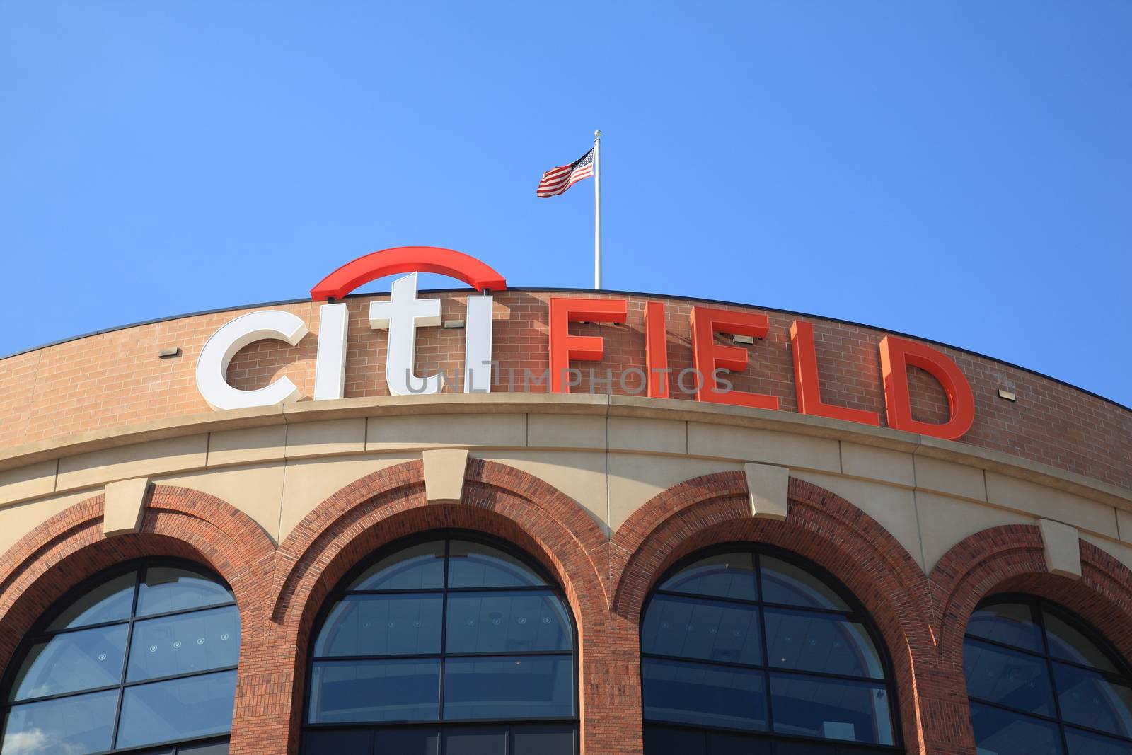 Famous Jackie Robinson Rotunda at Citi Field, home of the Mets.