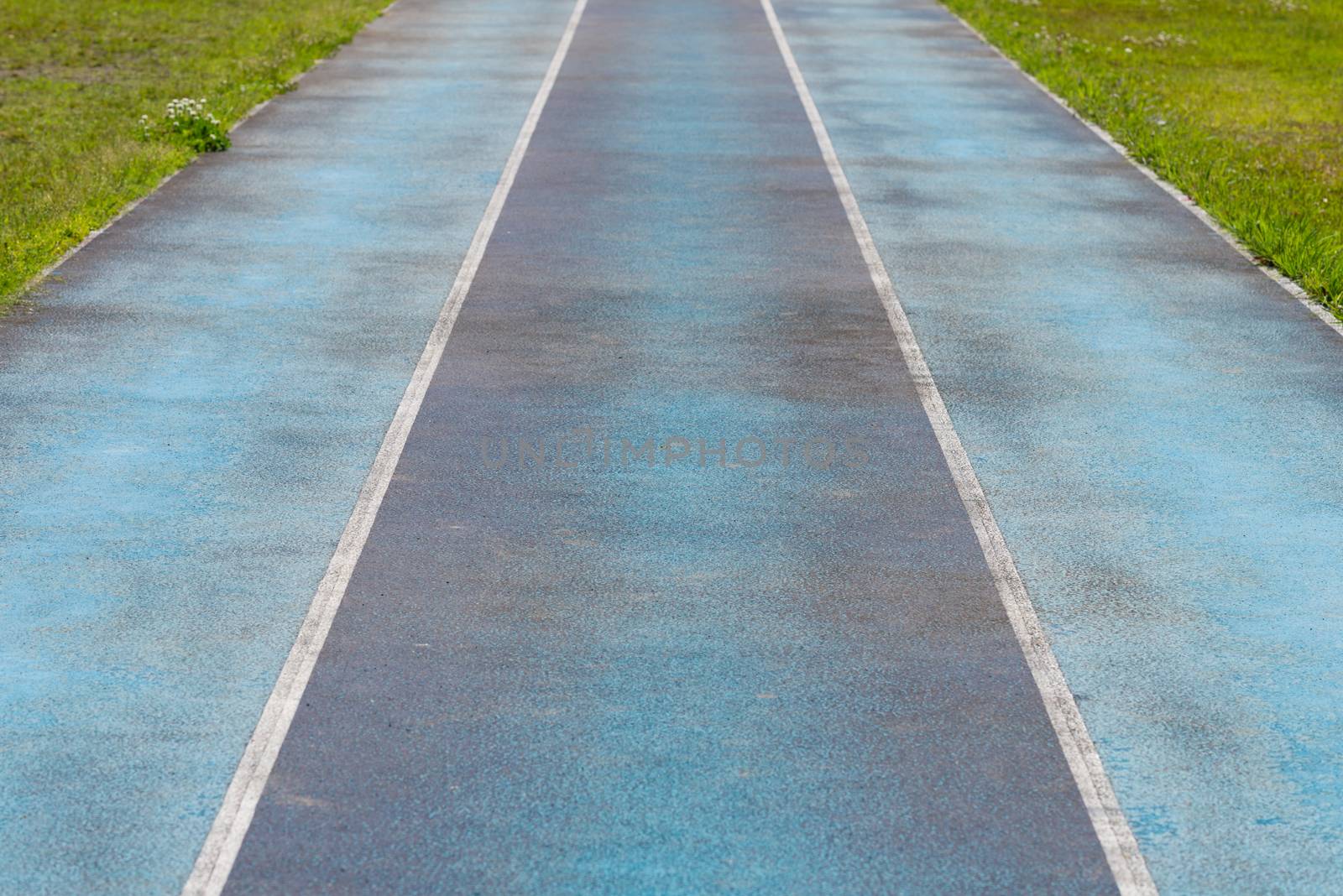 Blue Track by justtscott