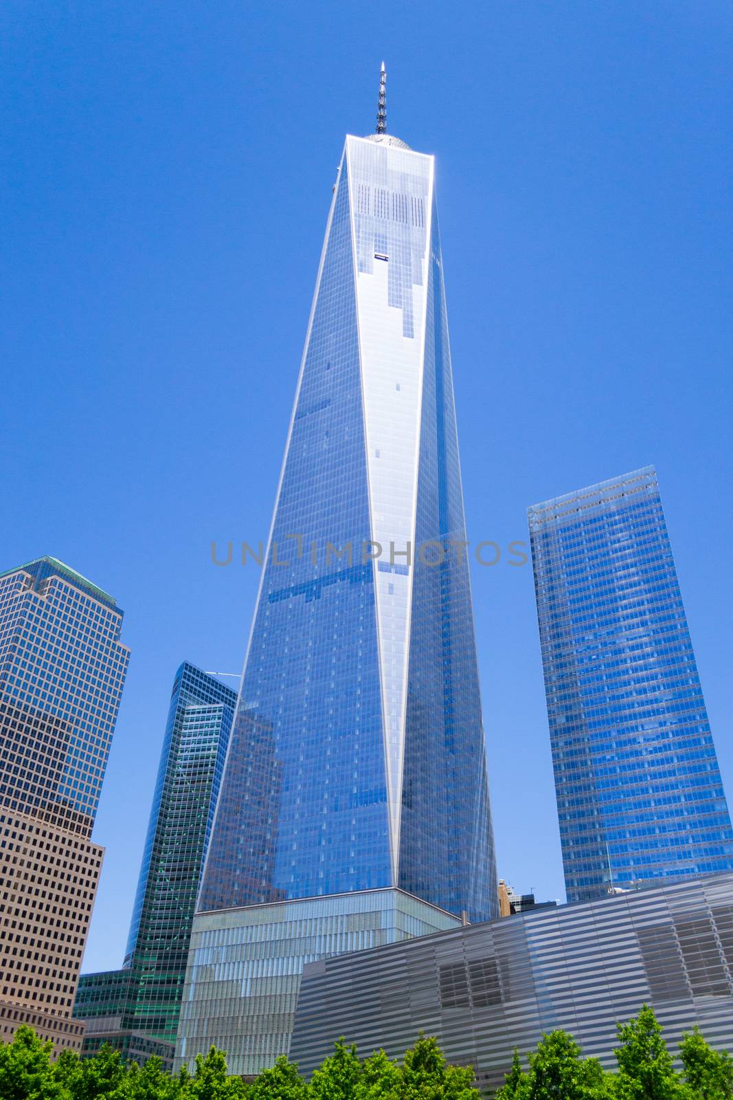 The main building at One World Trade Center is the 4th tallest building in the world