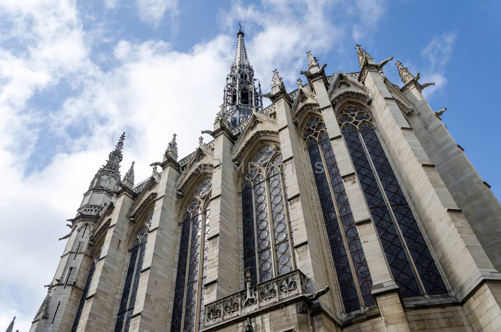 Sainte-Chapelle (The Holy Chapel) is a Gothic chapel on the Cite island in the heart of Paris, France.