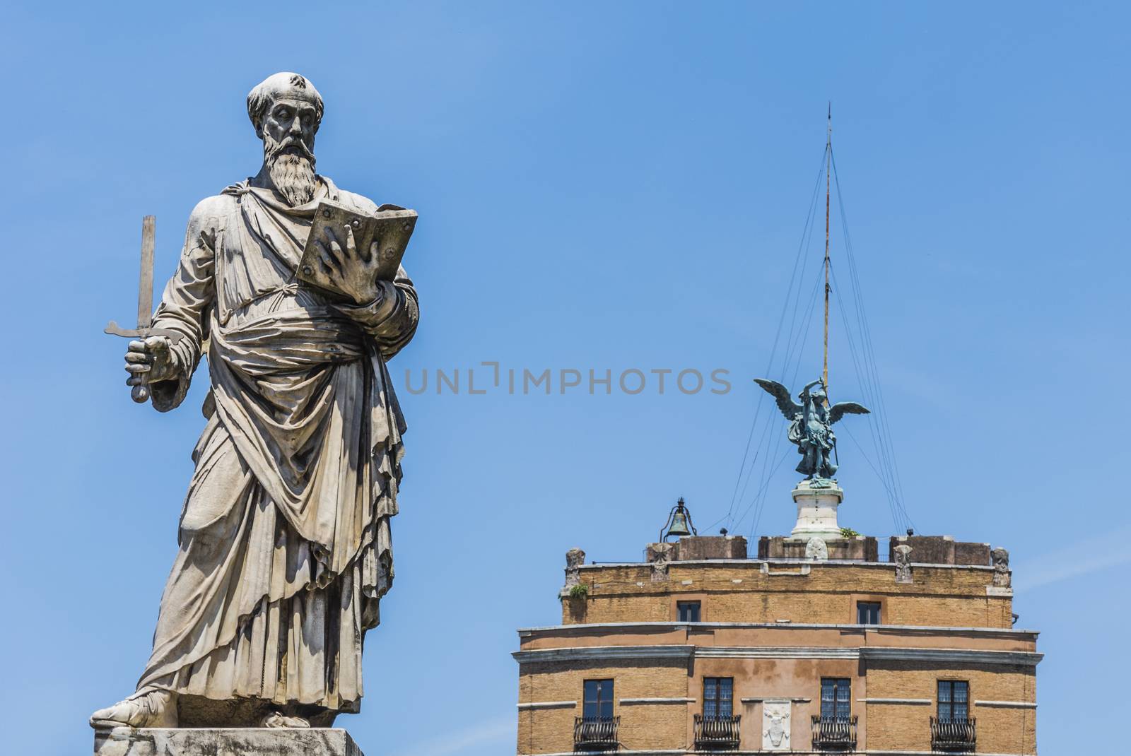 Saint Paul Statue in Rome by rarrarorro