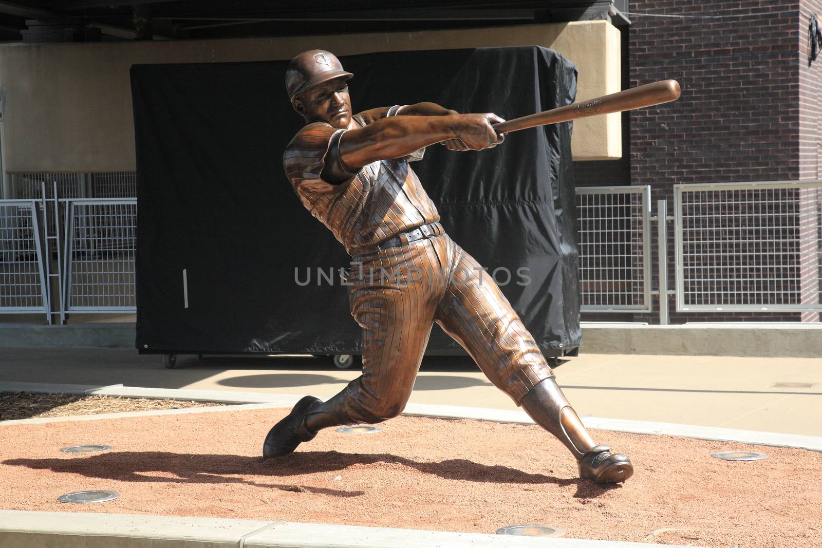 Statue of Harmon Killebrew displayed at Target Field, home ballpark of the Minnesota Twins.