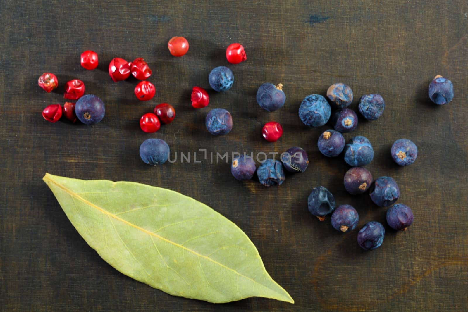Different spice berries