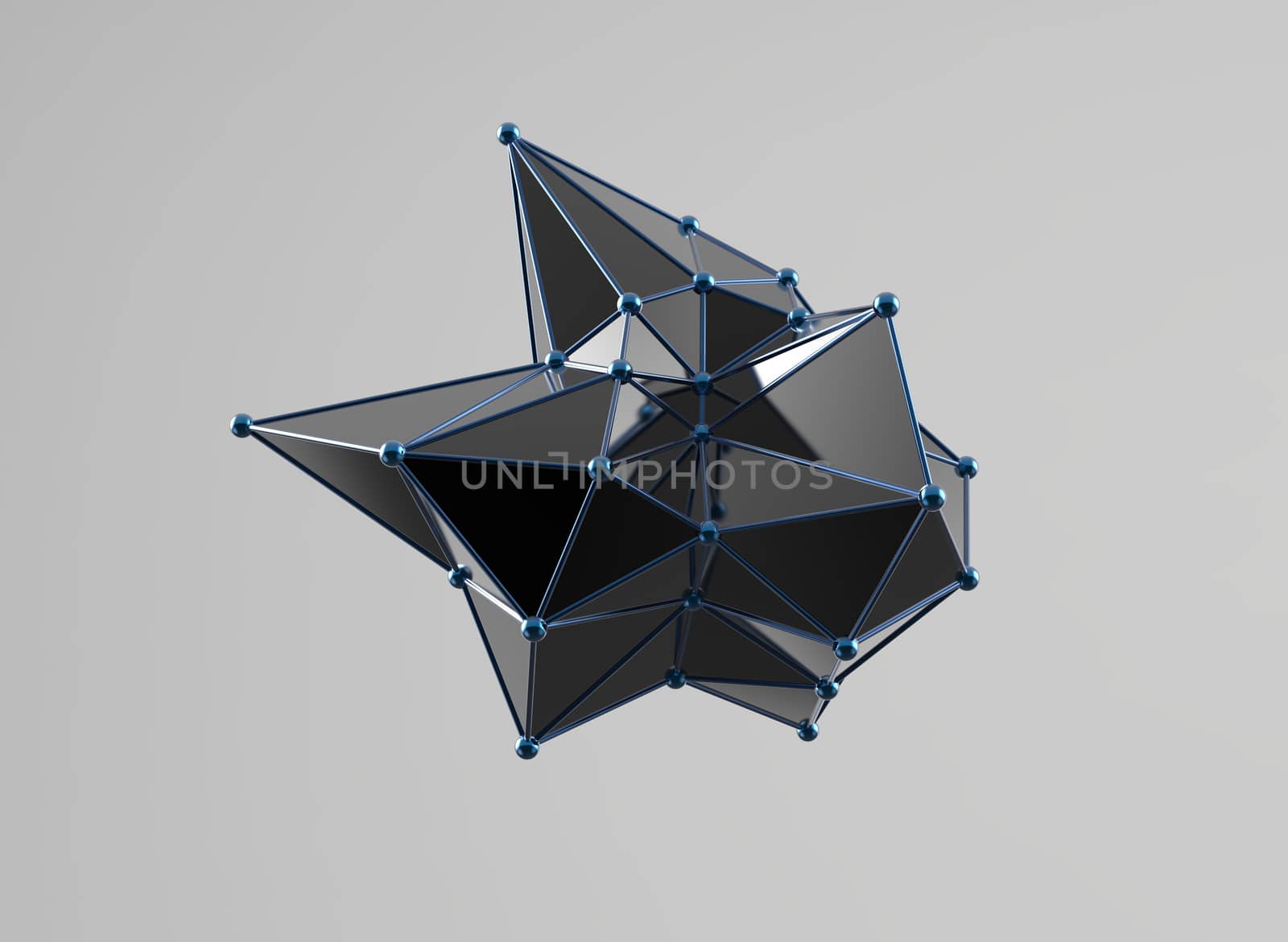 Plexus style abstract model by clusterx