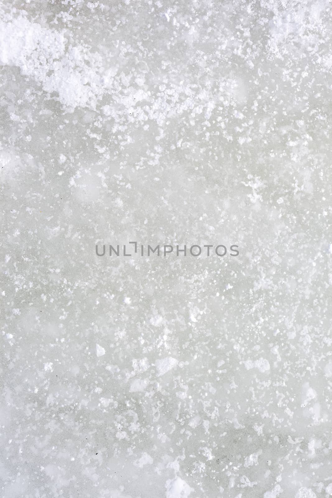 The Ice Background. Ice From Top Of