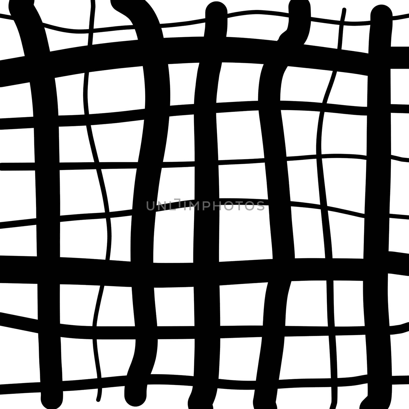 Digital computer graphic - abstraction background with a lines in a black - white colors for design.