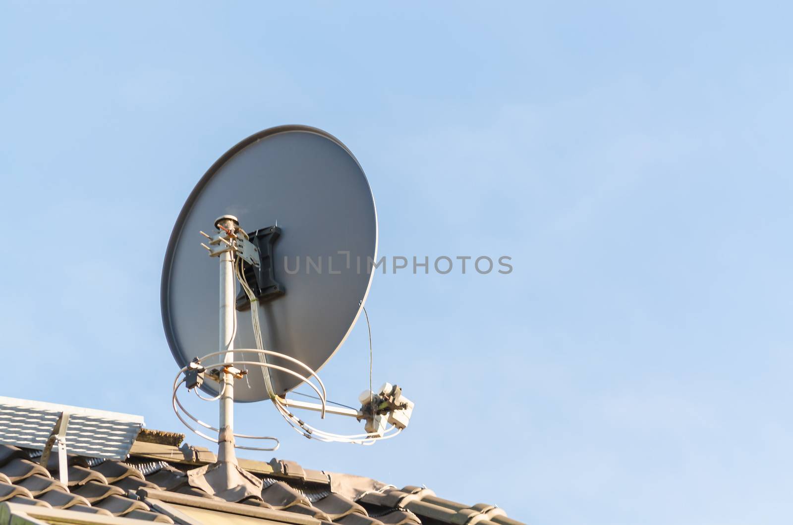 Satellite dish antenna by JFsPic