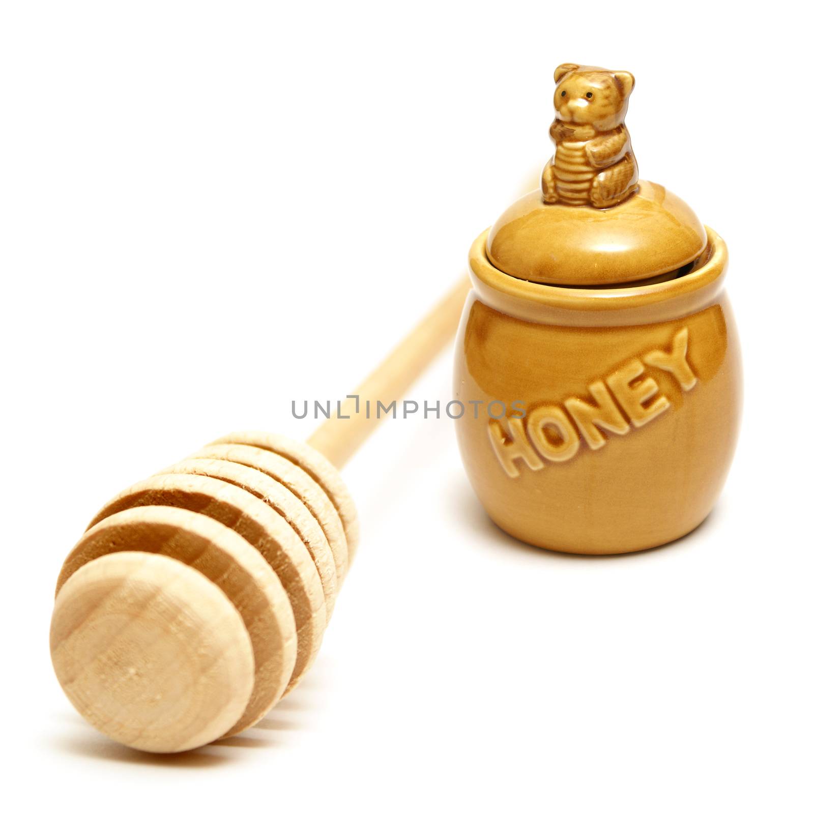 Honey Pot and Stick by AlphaBaby