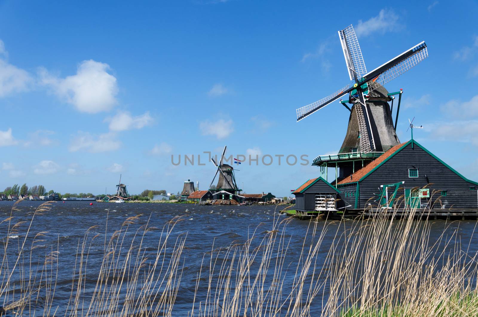 Wind mill of Zaanse Schans, Netherlands