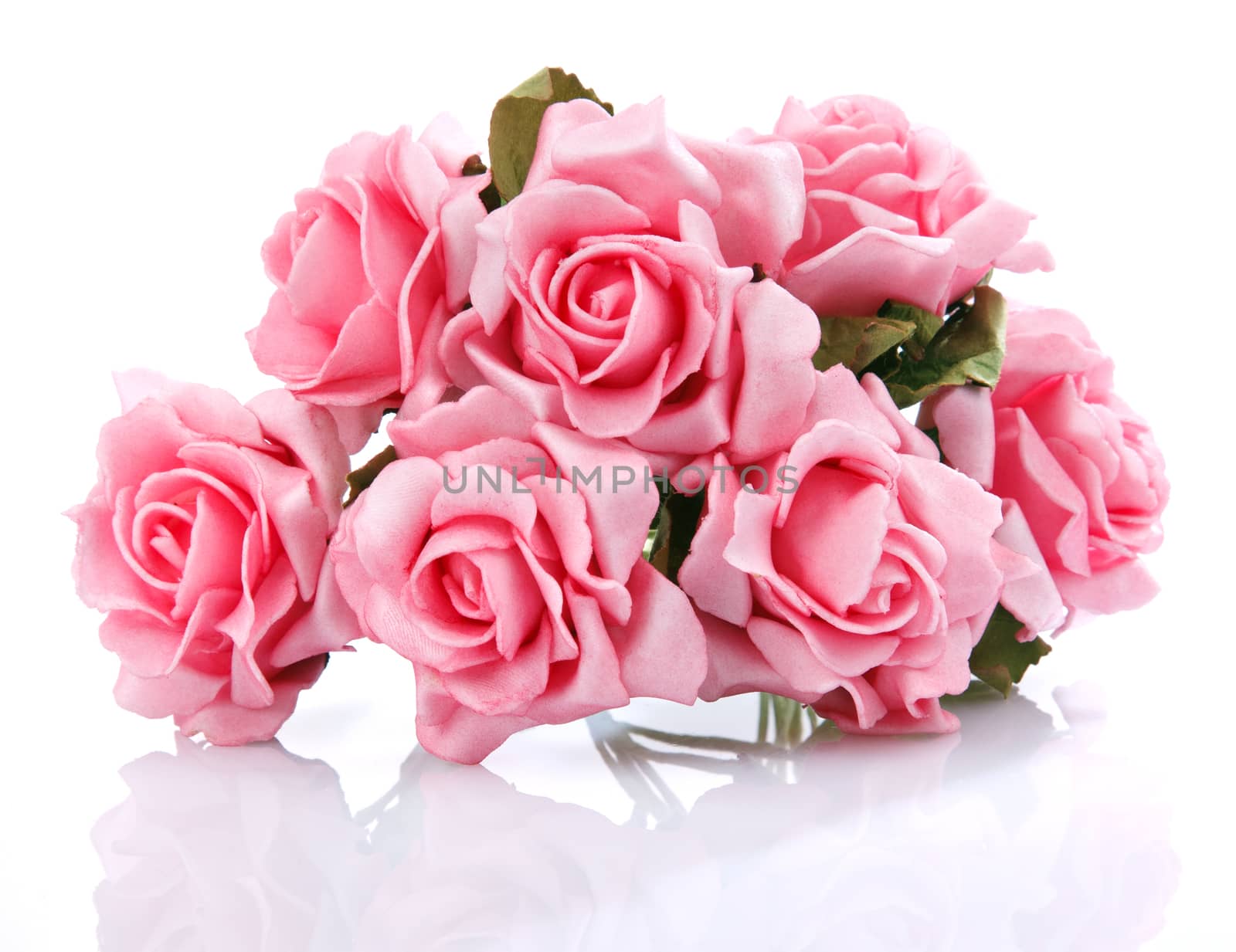  bouquet of pink roses by serkucher