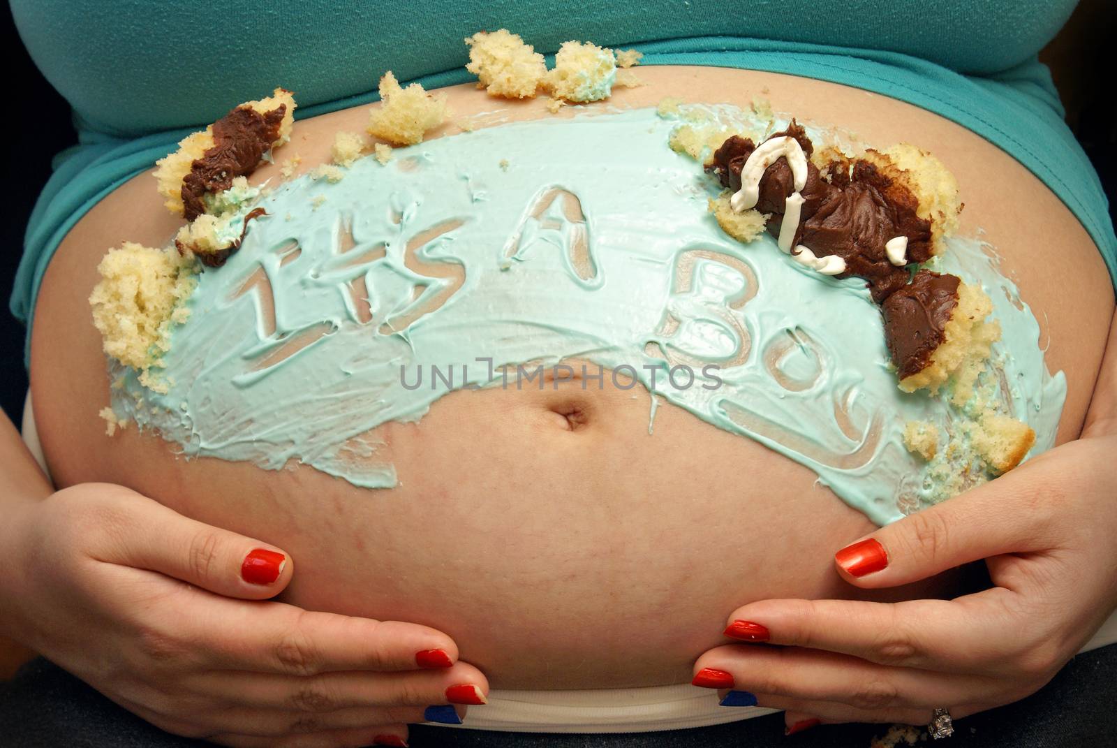 Gender Reveal Photo Series by AlphaBaby