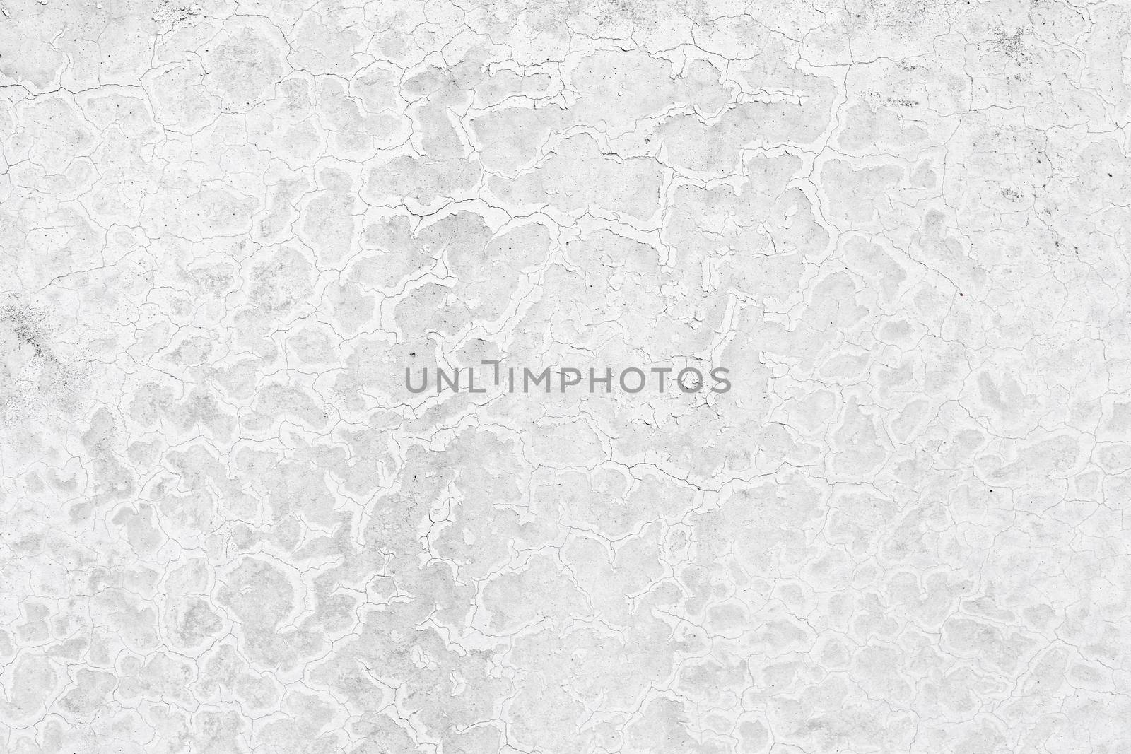 Grungy white concrete wall background by H2Oshka