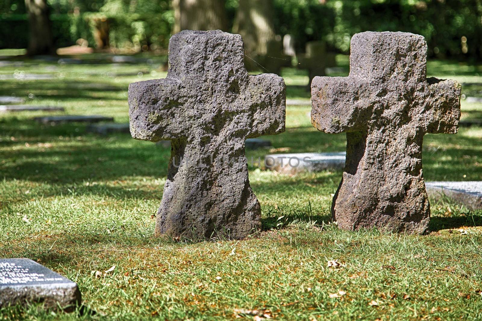 The German Military Cemetery of World War I in Vladslo Belgium