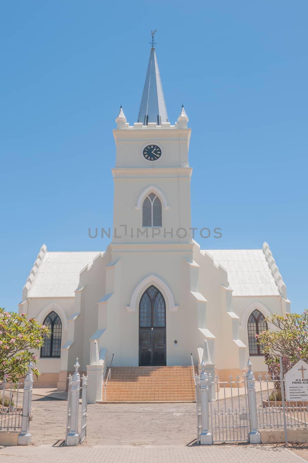 Dutch Reformed Church in Prince Albert was completed in 1865 and is a national monument