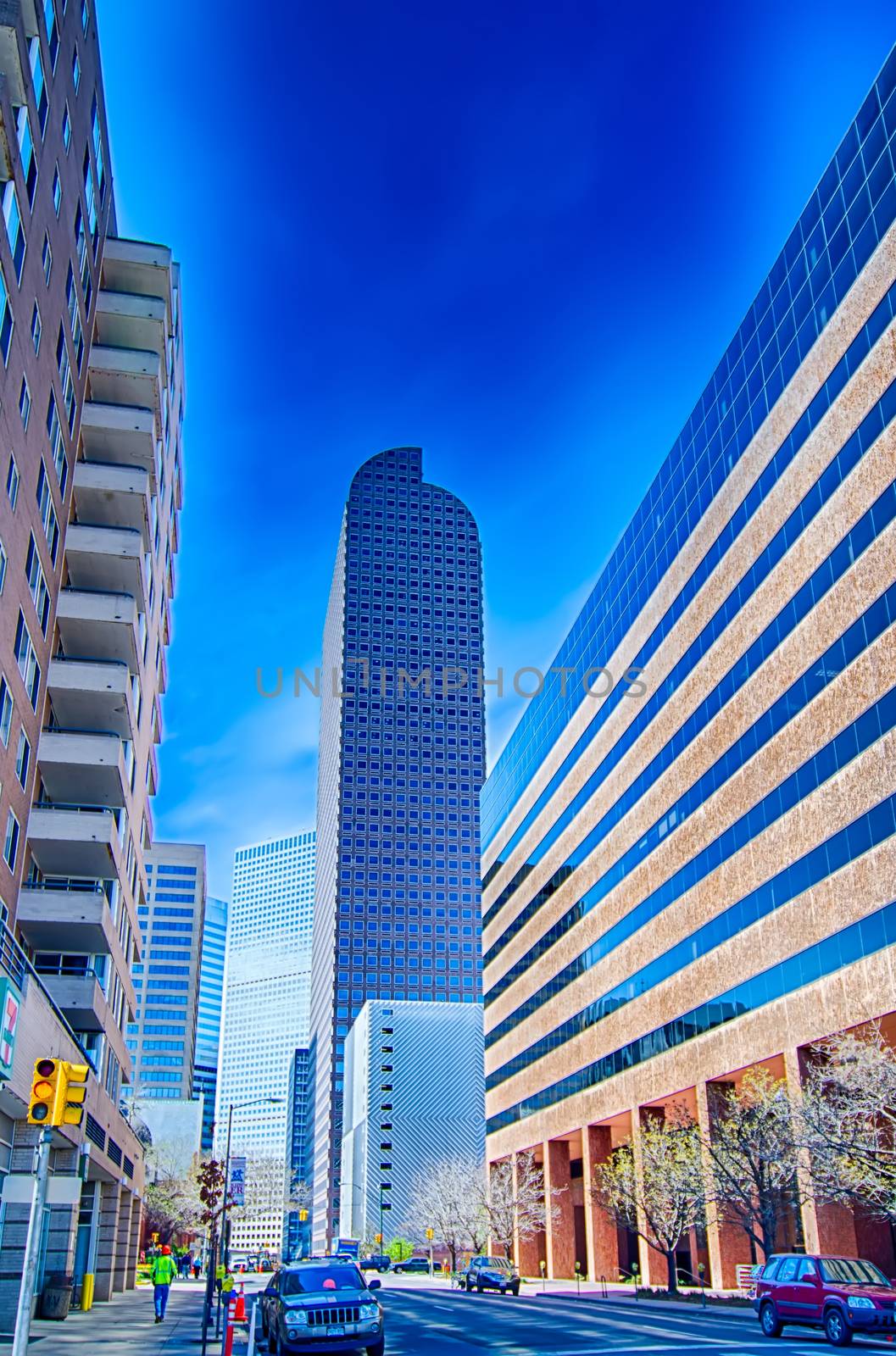 denver city skyline scenes near and around downtown by digidreamgrafix