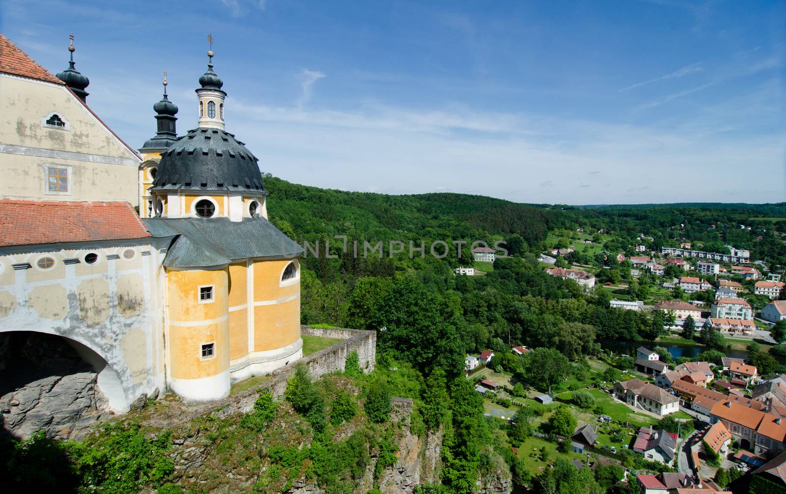 Vranov nad Dyji castle, Czech republic by sarkao