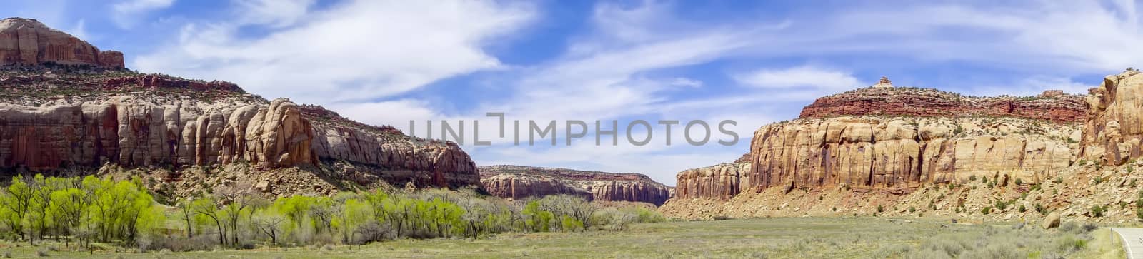 glen canyon mountains and geological formations by digidreamgrafix