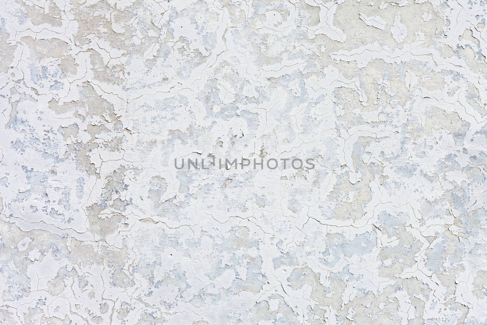 Grungy white concrete wall background by H2Oshka