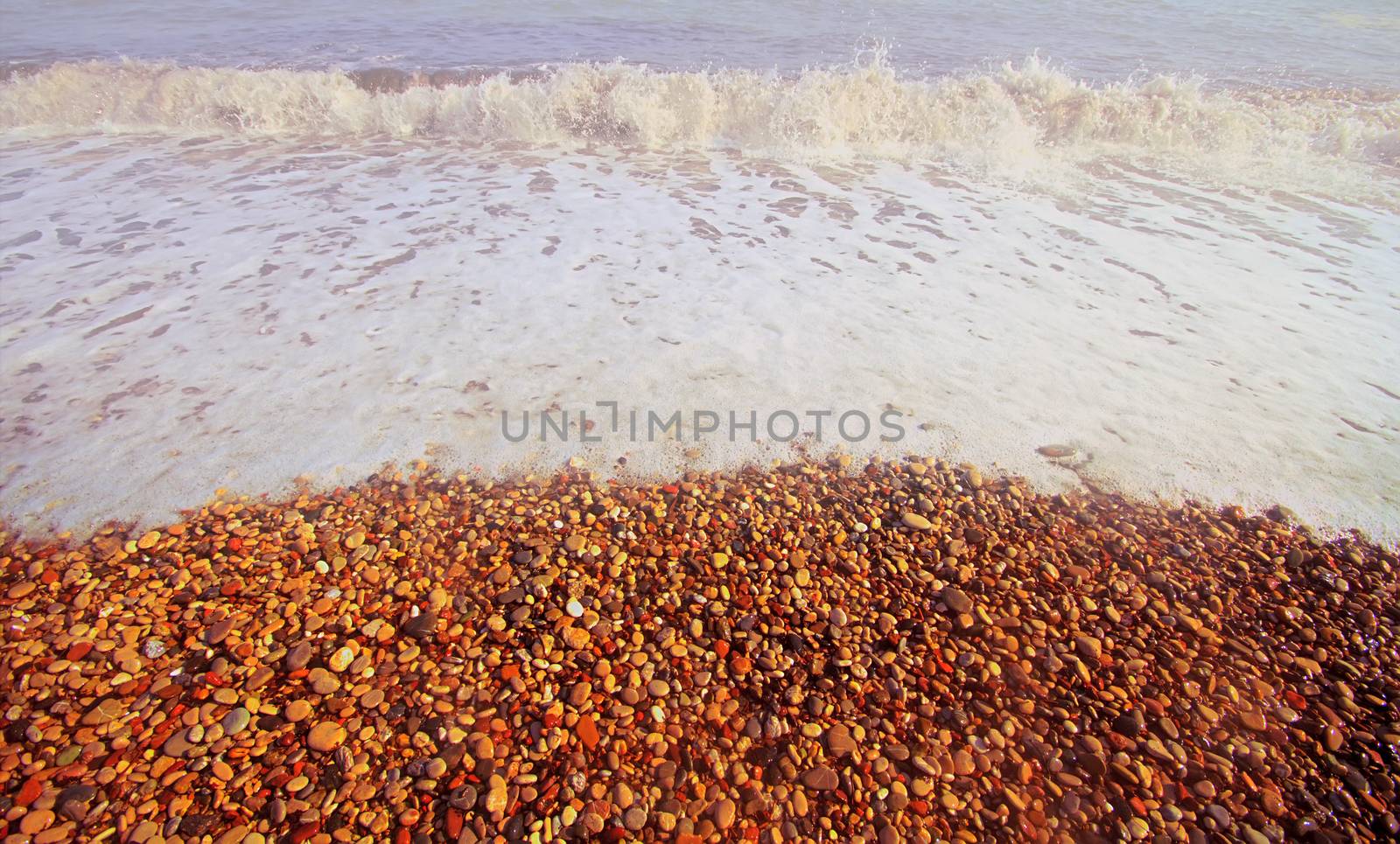 beach waves best coast of Mediterranean Sea  by max51288