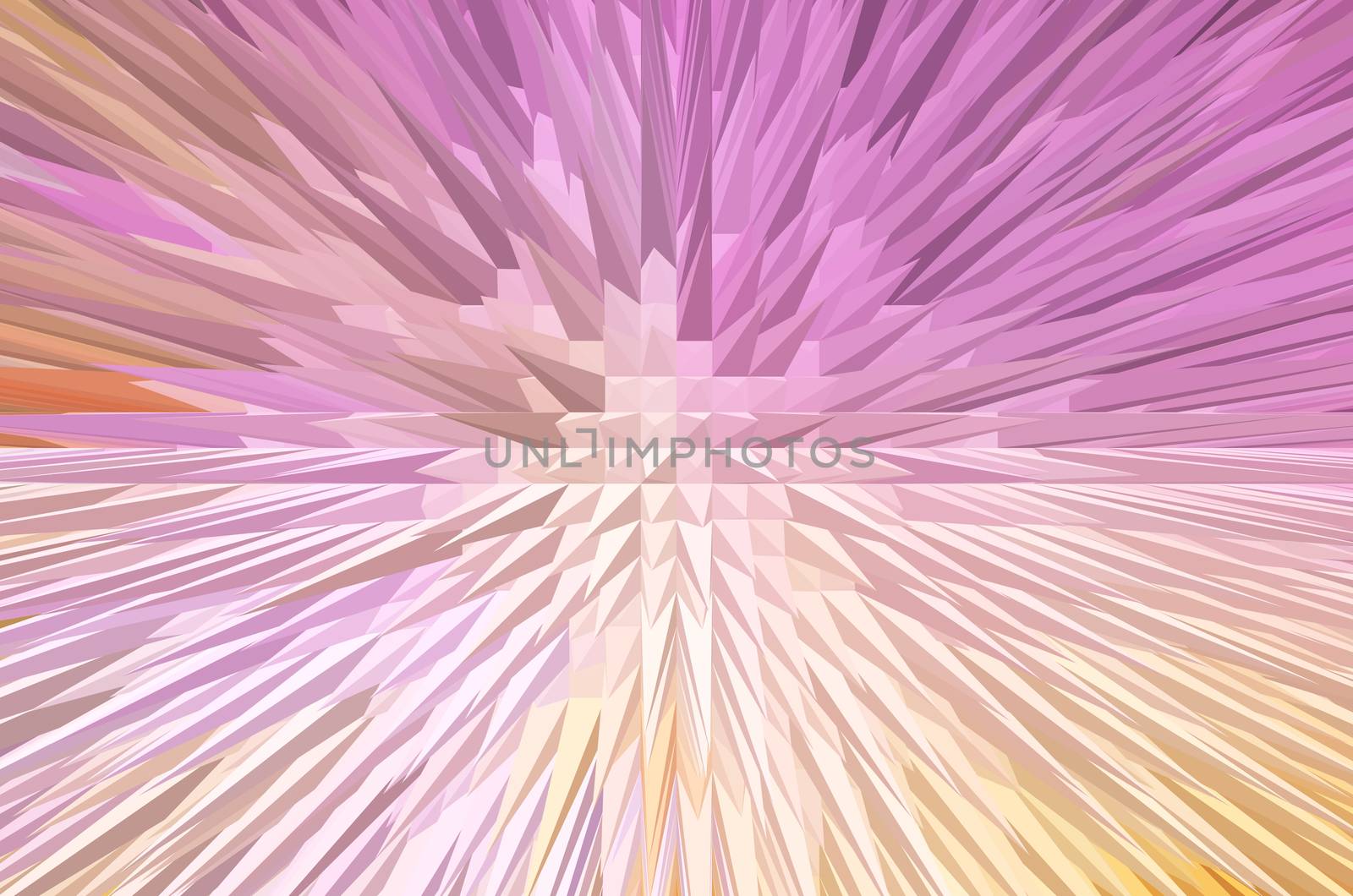 Beautiful abstract art background, pyramid and line pattern