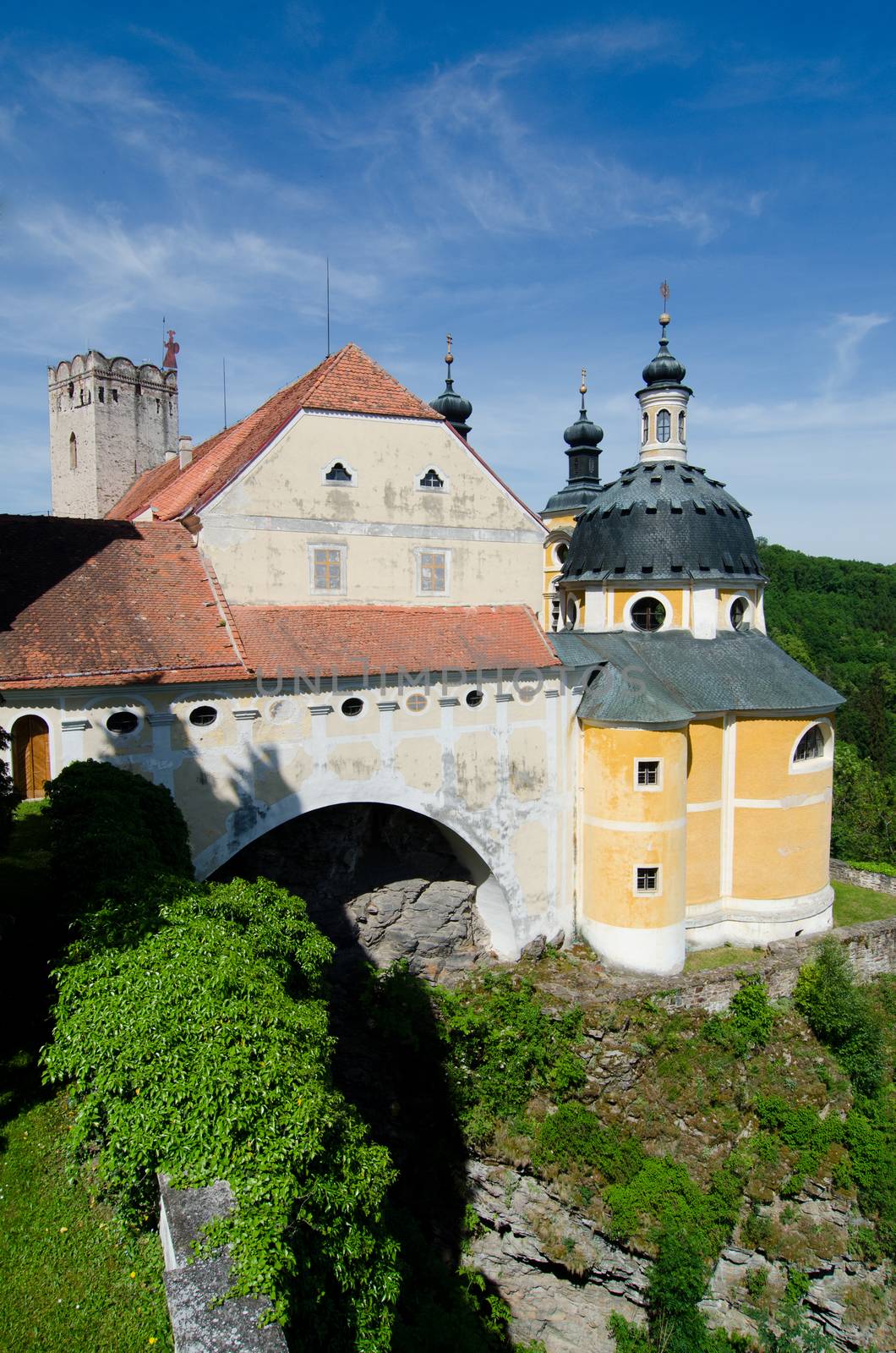 Vranov nad Dyji castle, Czech republic