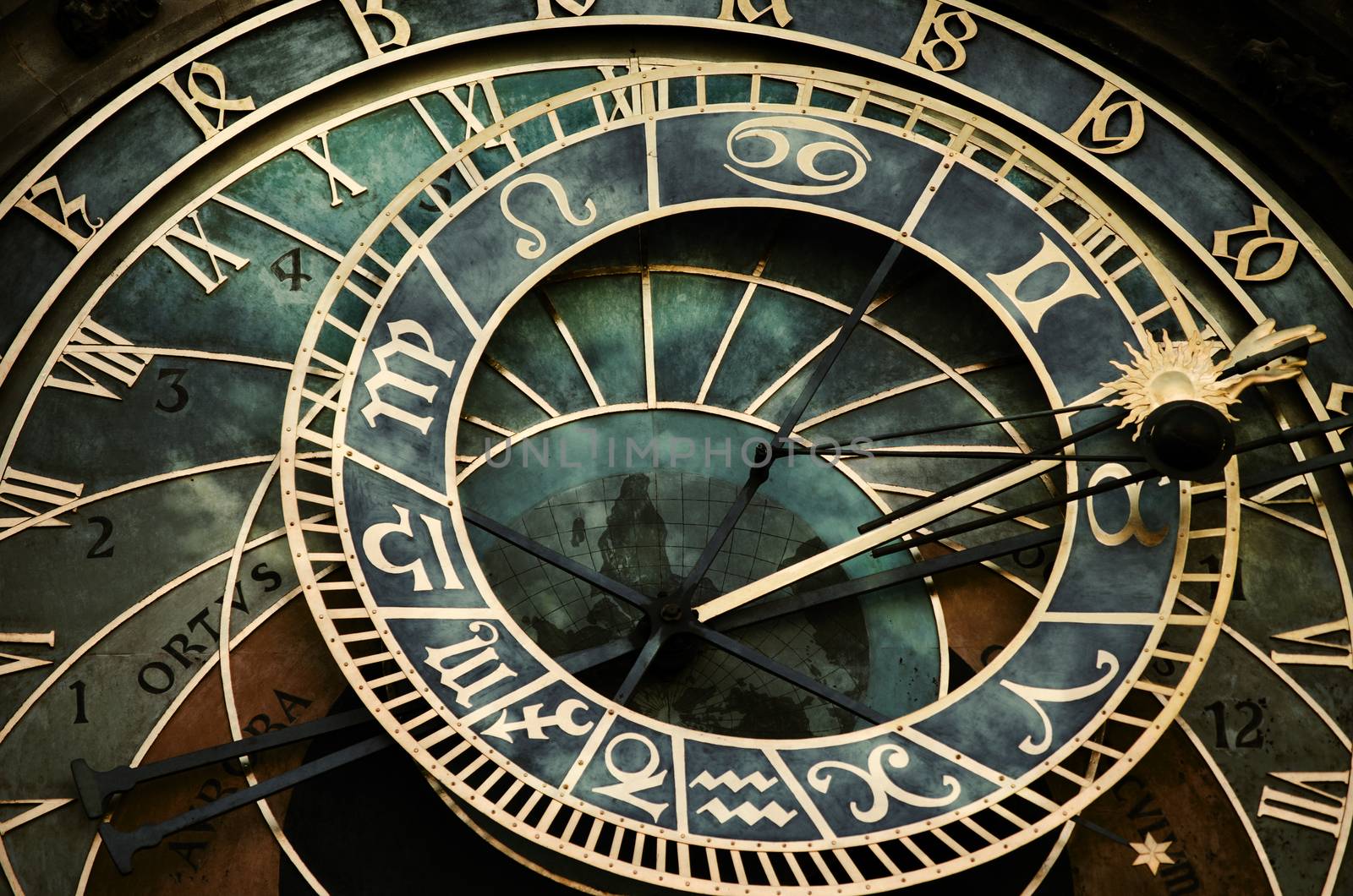 Prague astronomical clock by sarkao