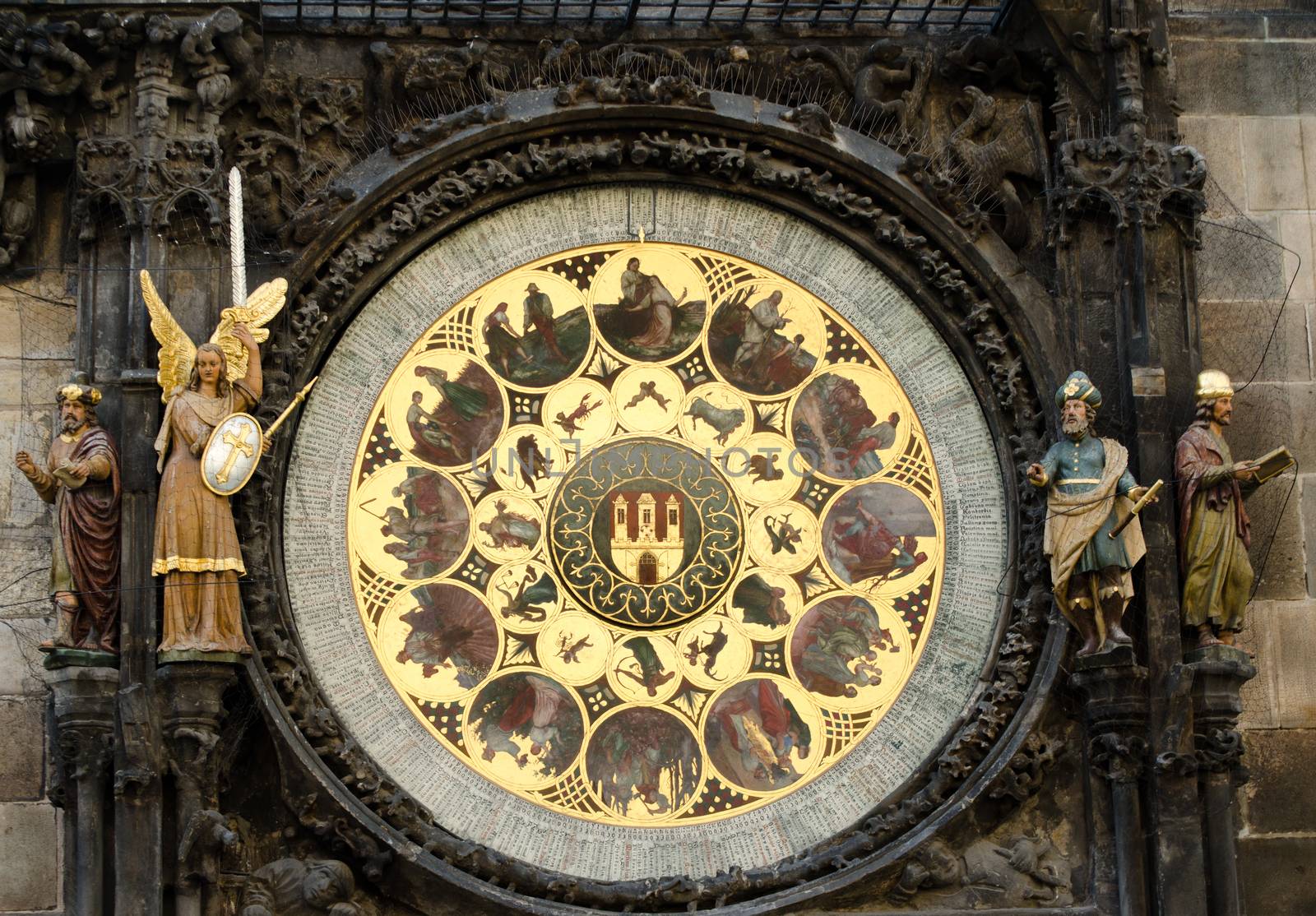 Prague astronomical clock by sarkao