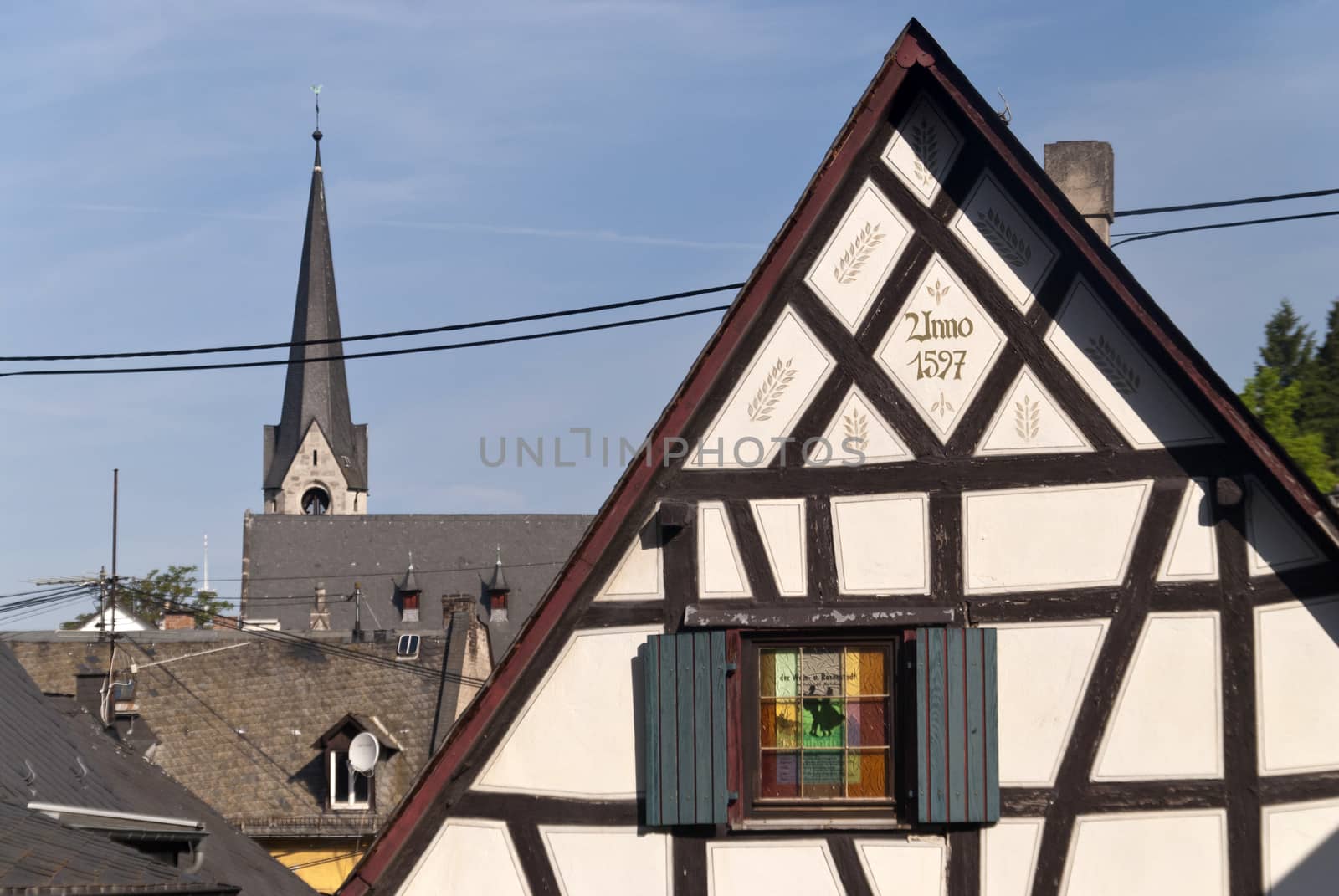 Braubach at the Rhine