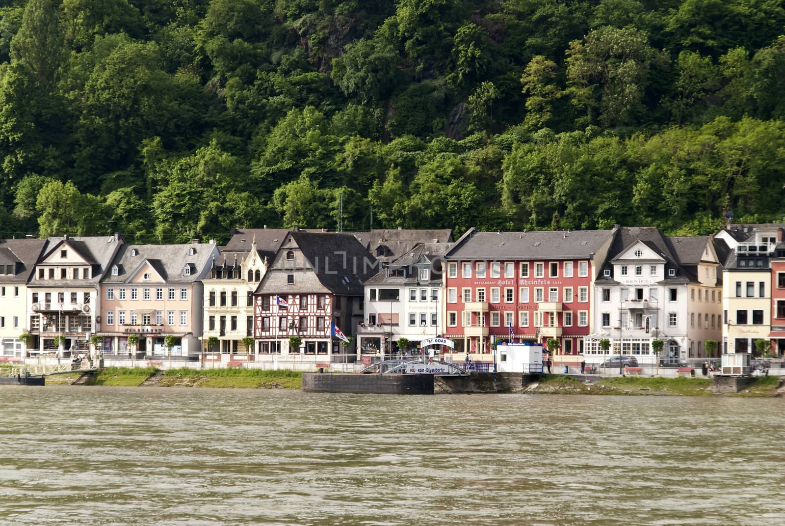 St. Goar at the Rhine