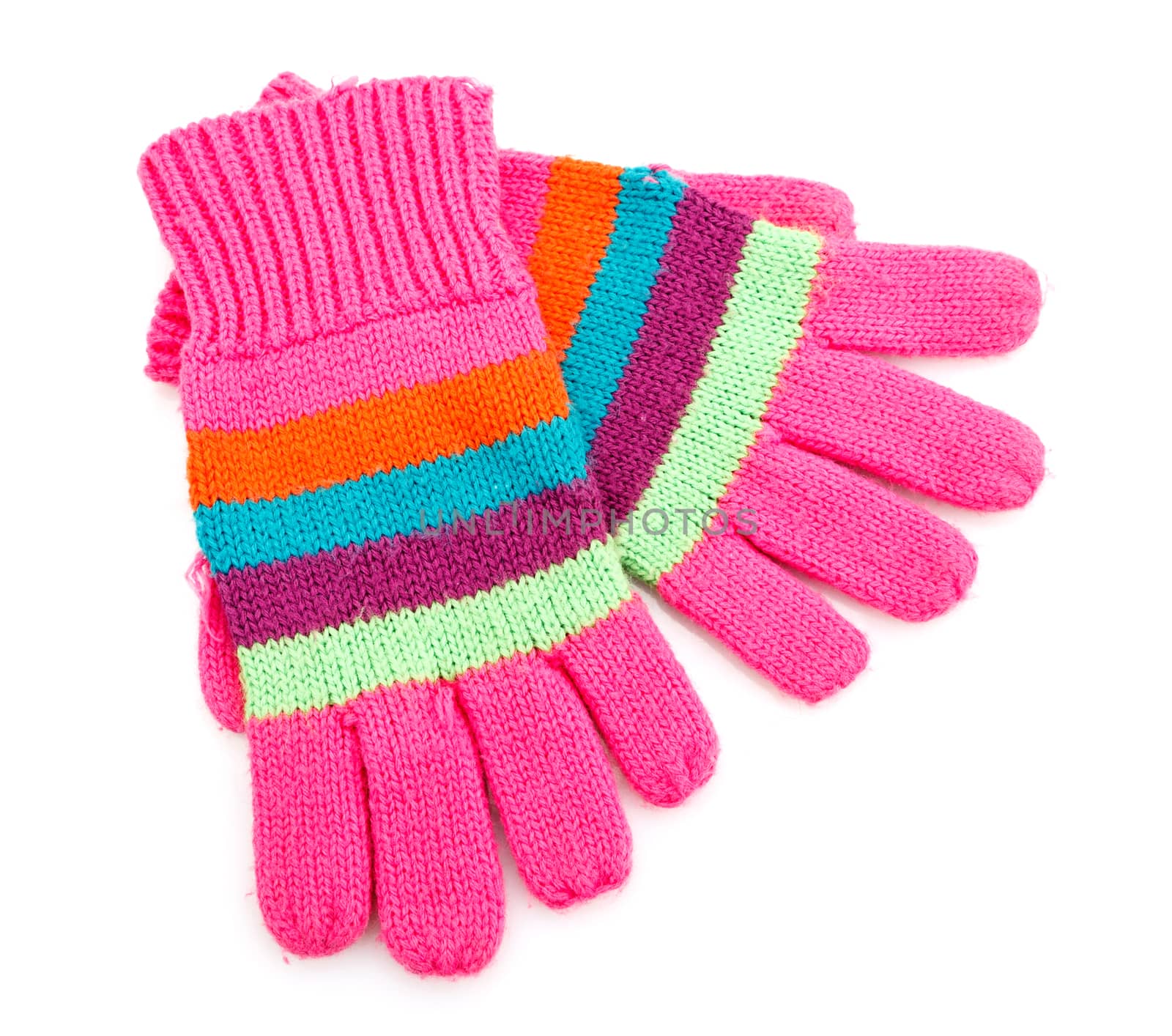 striped gloves by serkucher