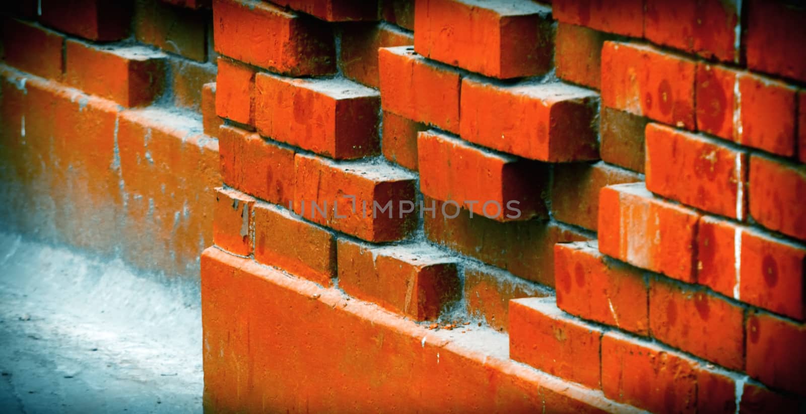 Abstract vintage brick background