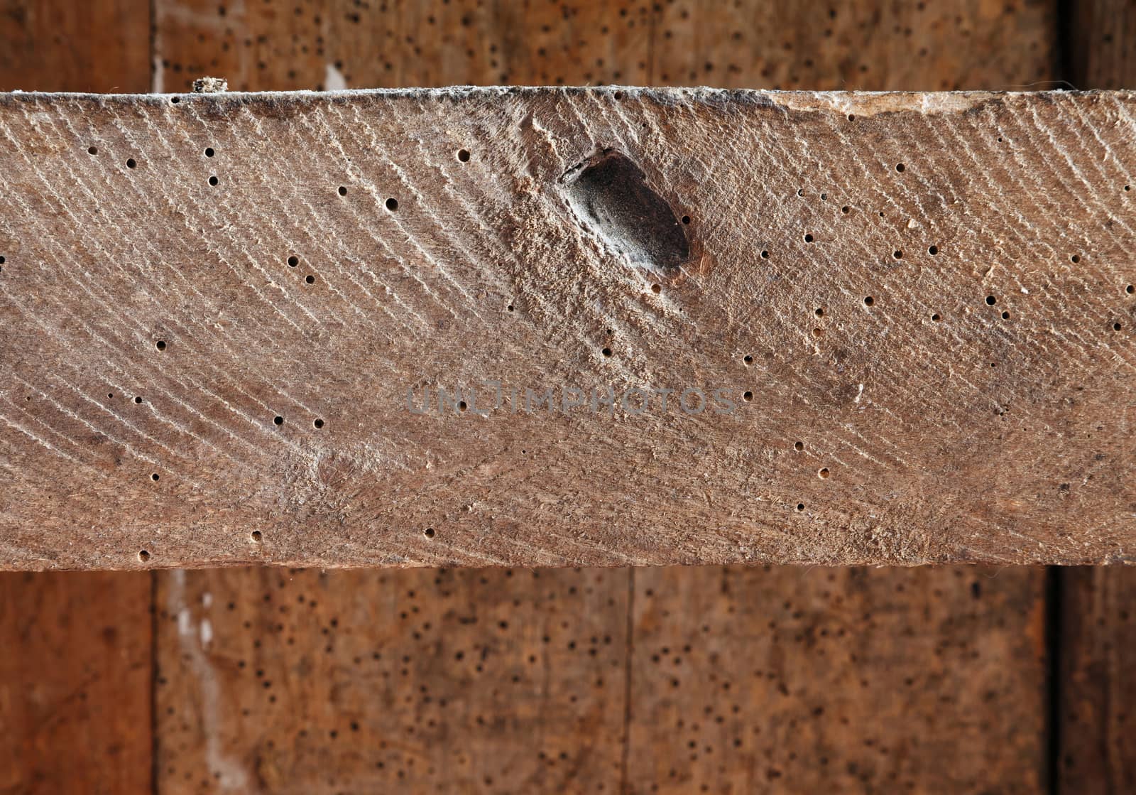 Grunge  brown wood planks background