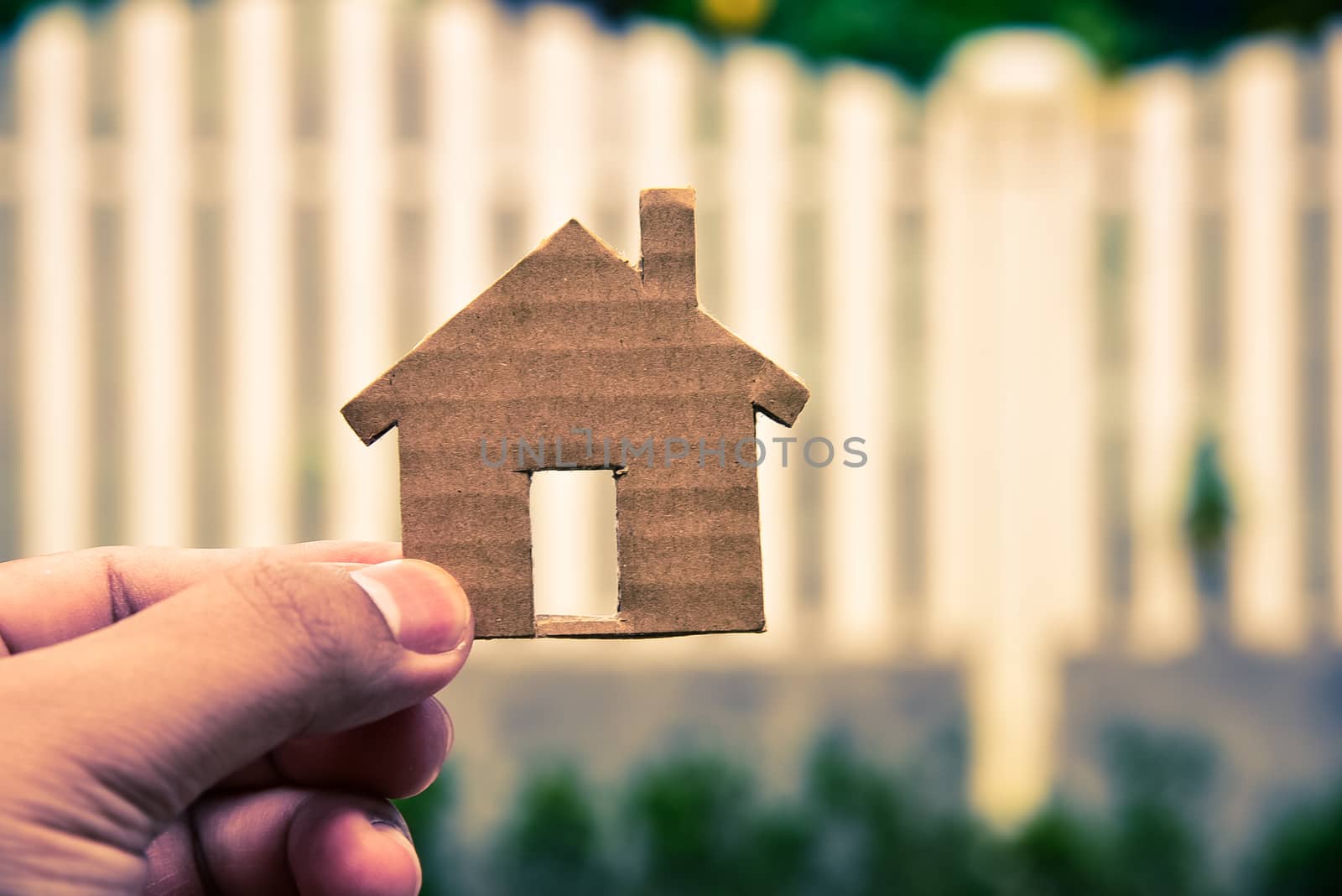 The concept of building houses on vacant land. For me and family