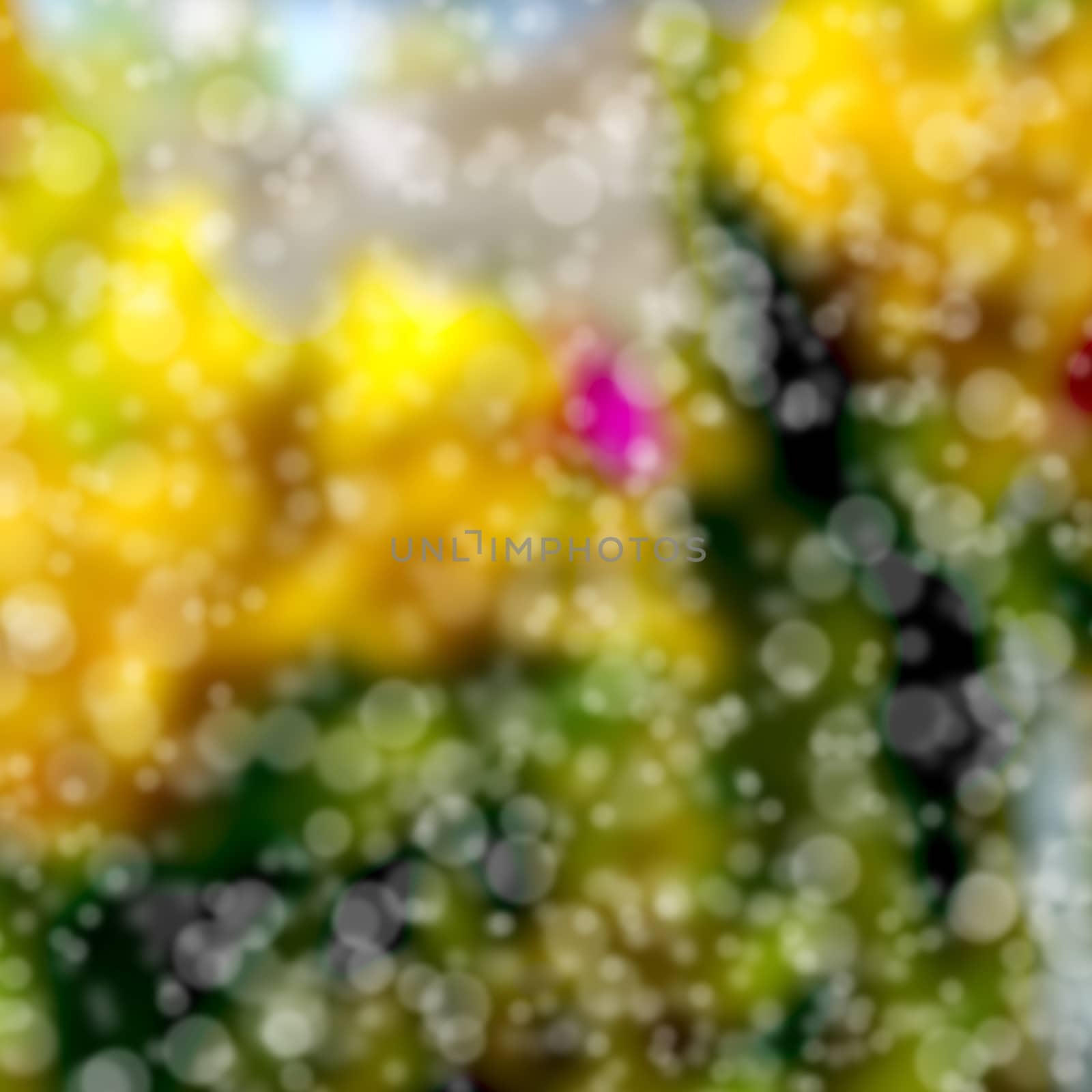 Colorful of soft and blurred bokeh background.