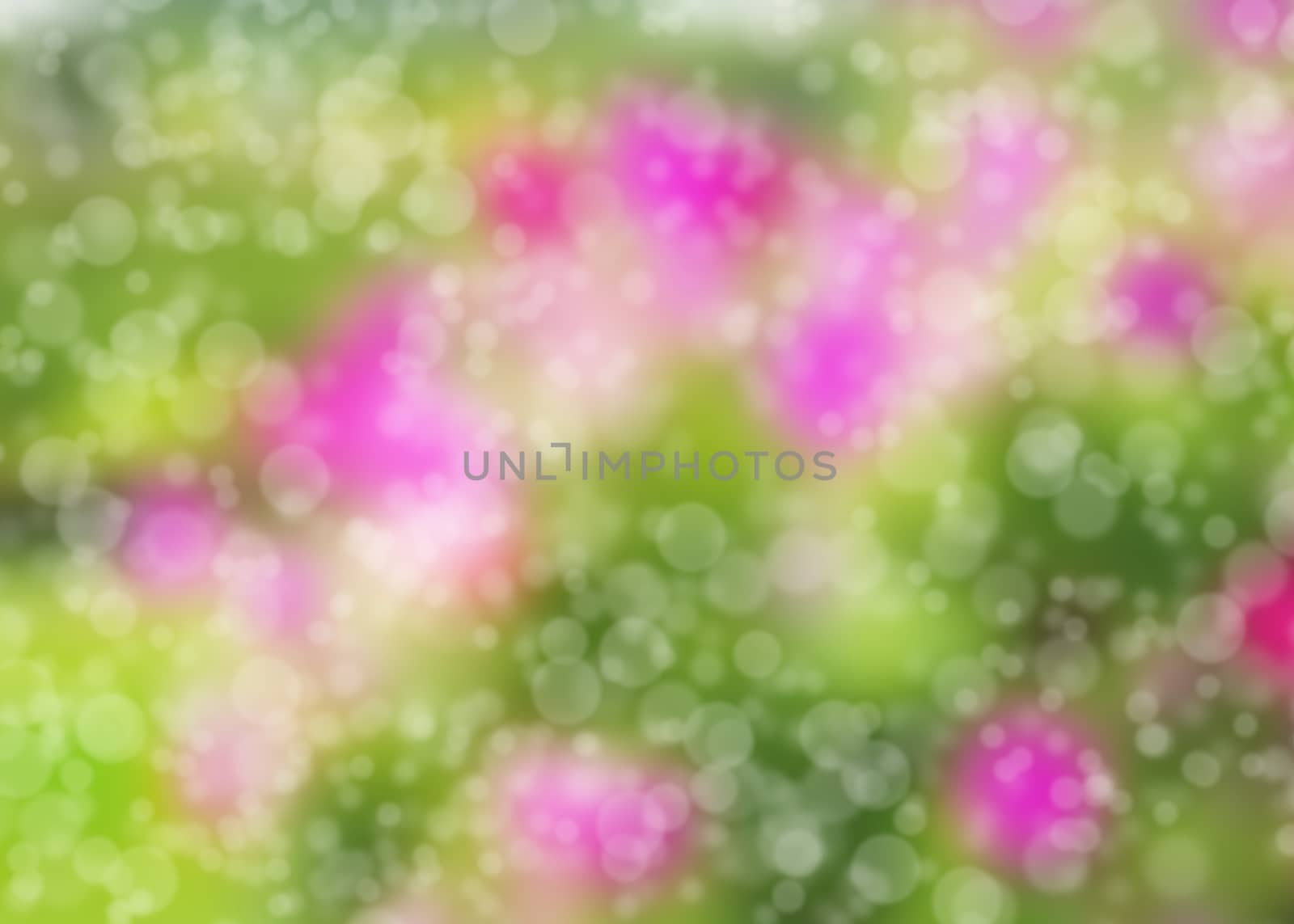 Colorful of soft and blurred bokeh background.