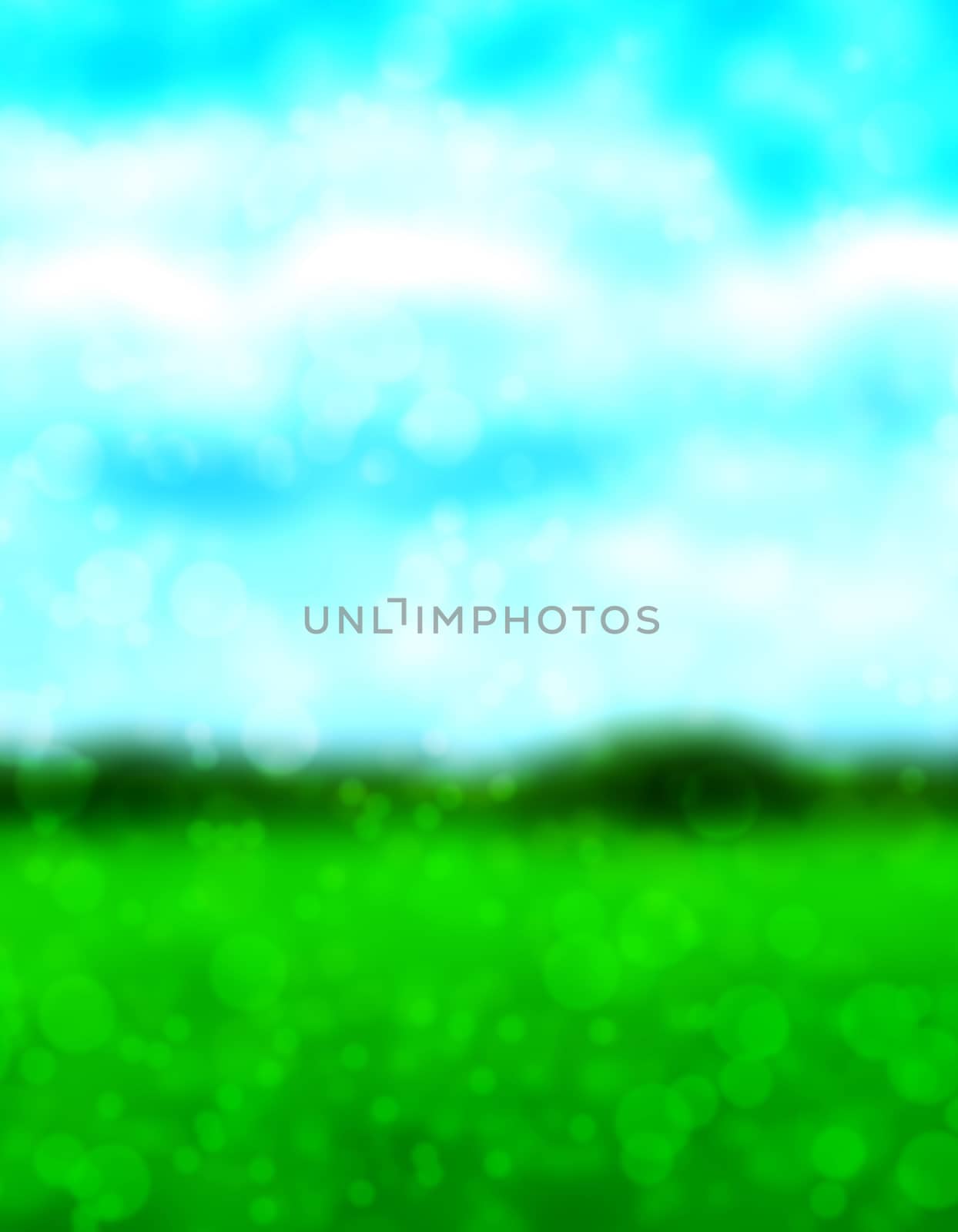 Soft and blurred bokeh background by kitty45