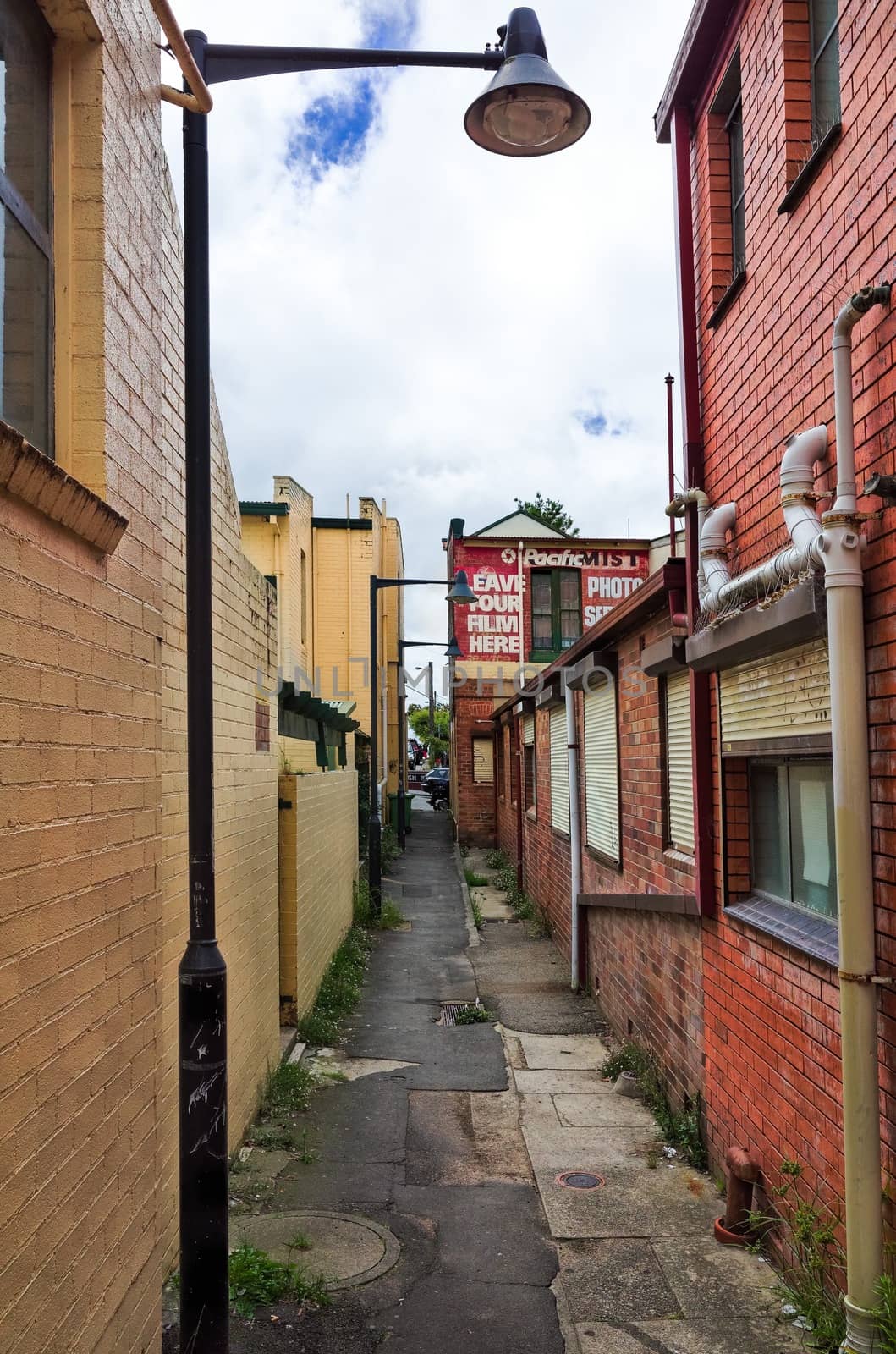 Alleyway in Katoomba, Blue Mountains, Australia by jaaske